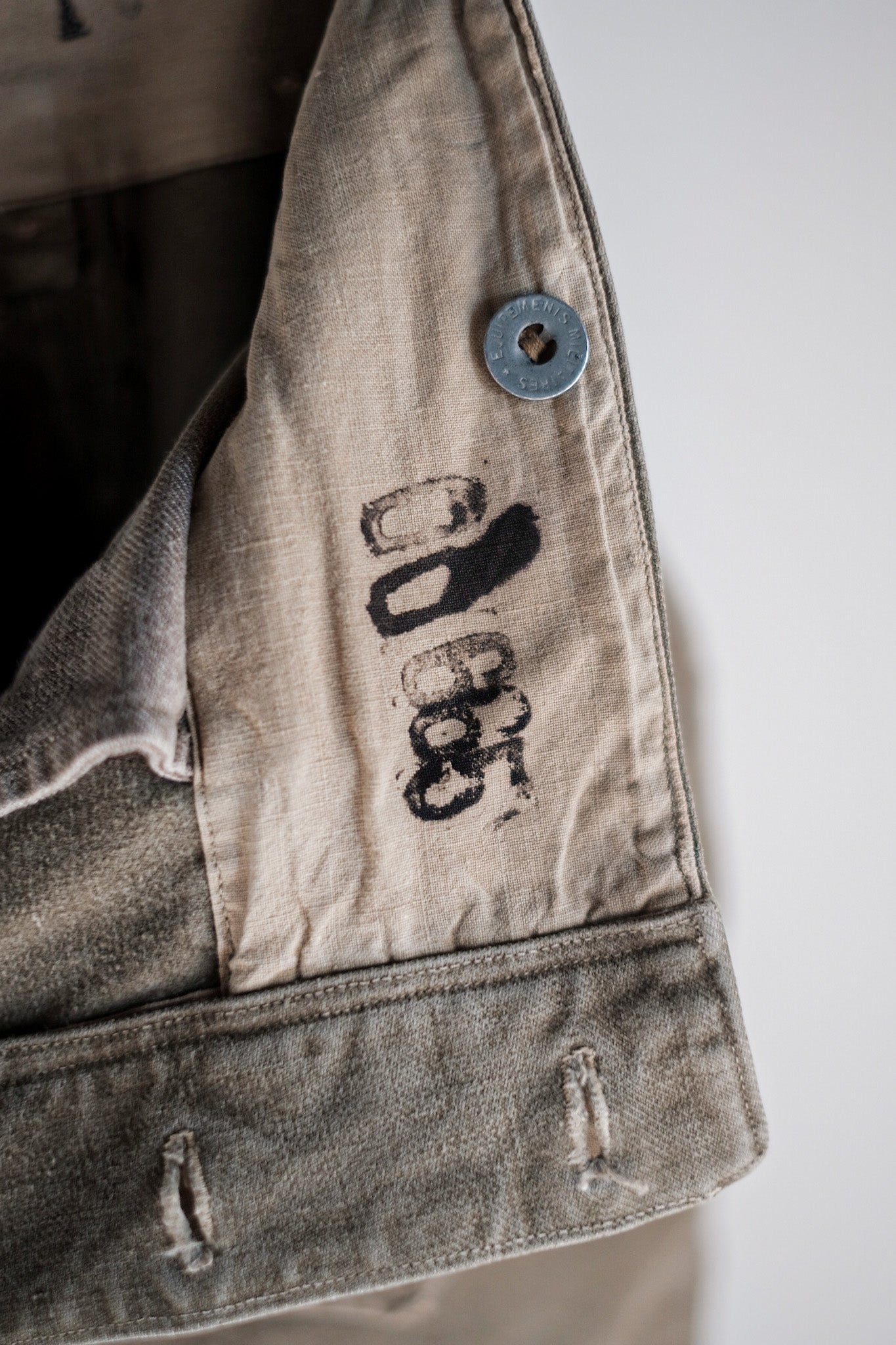 【~40's】French Army M44 Field Trousers Size.84XC