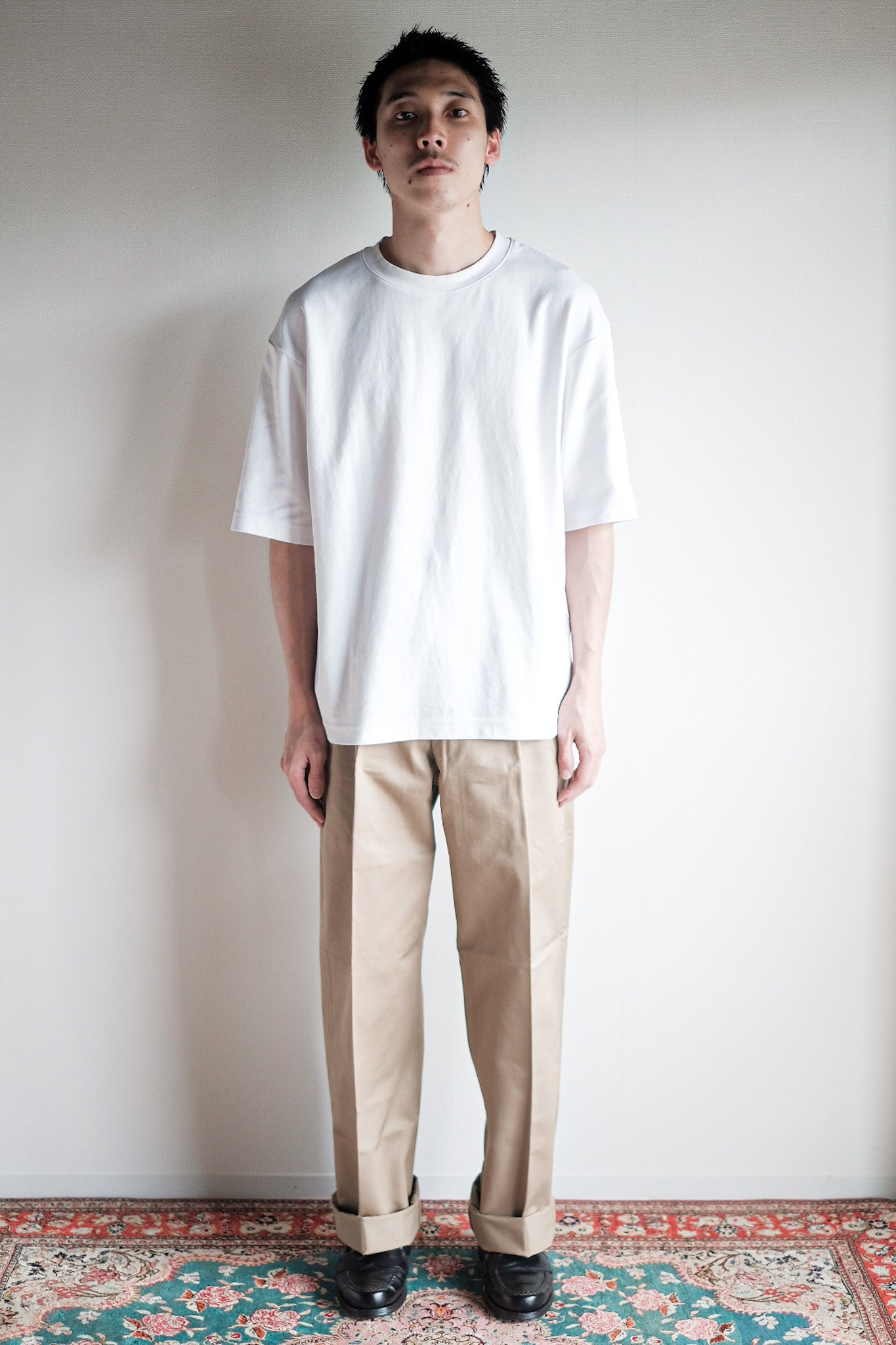 【~60's】French Army M52 Chino Trousers Size.80M "Dead Stock"