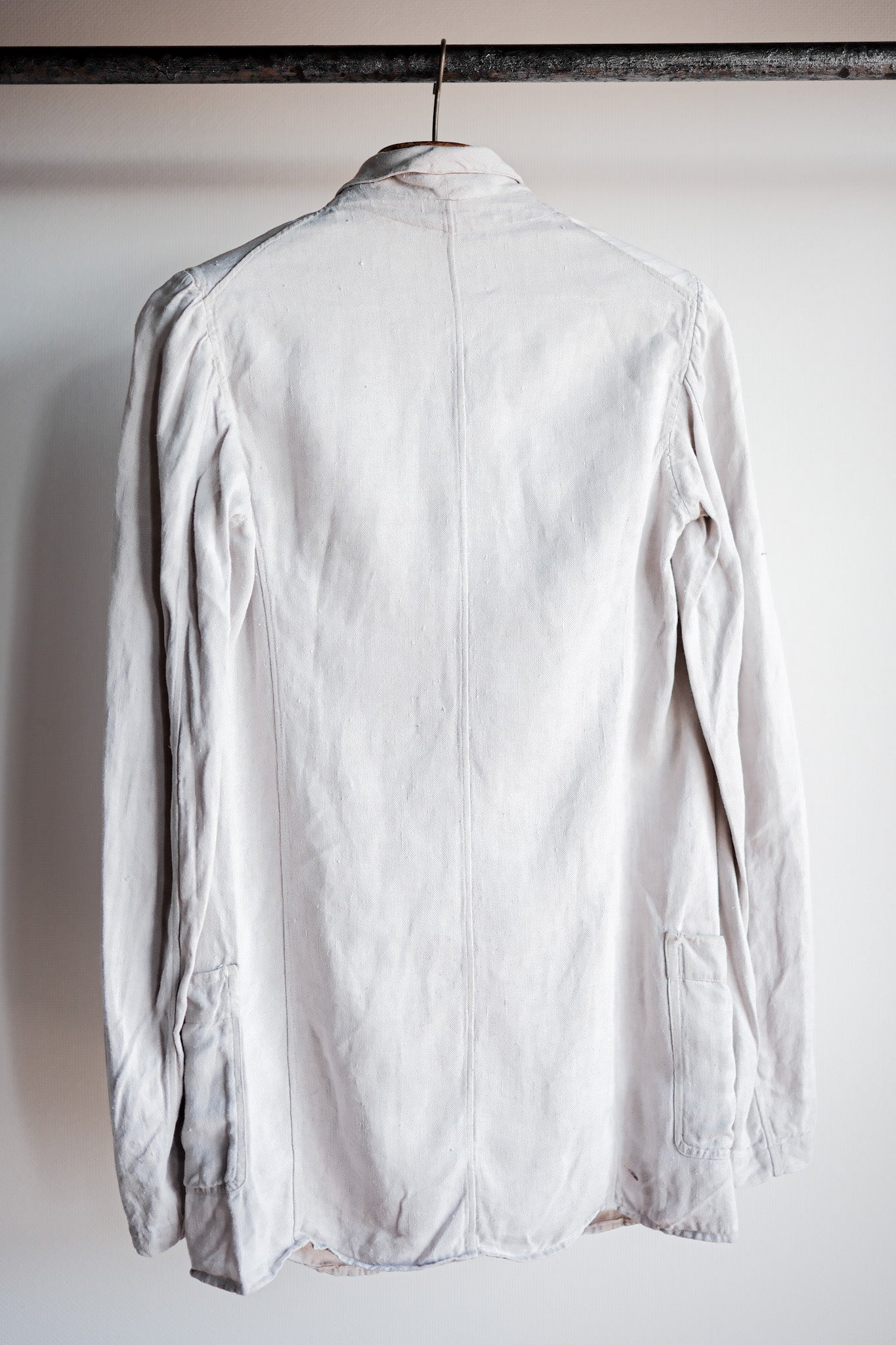 【~20's】French Vintage Linen Jacket "Belle Jardiniere"