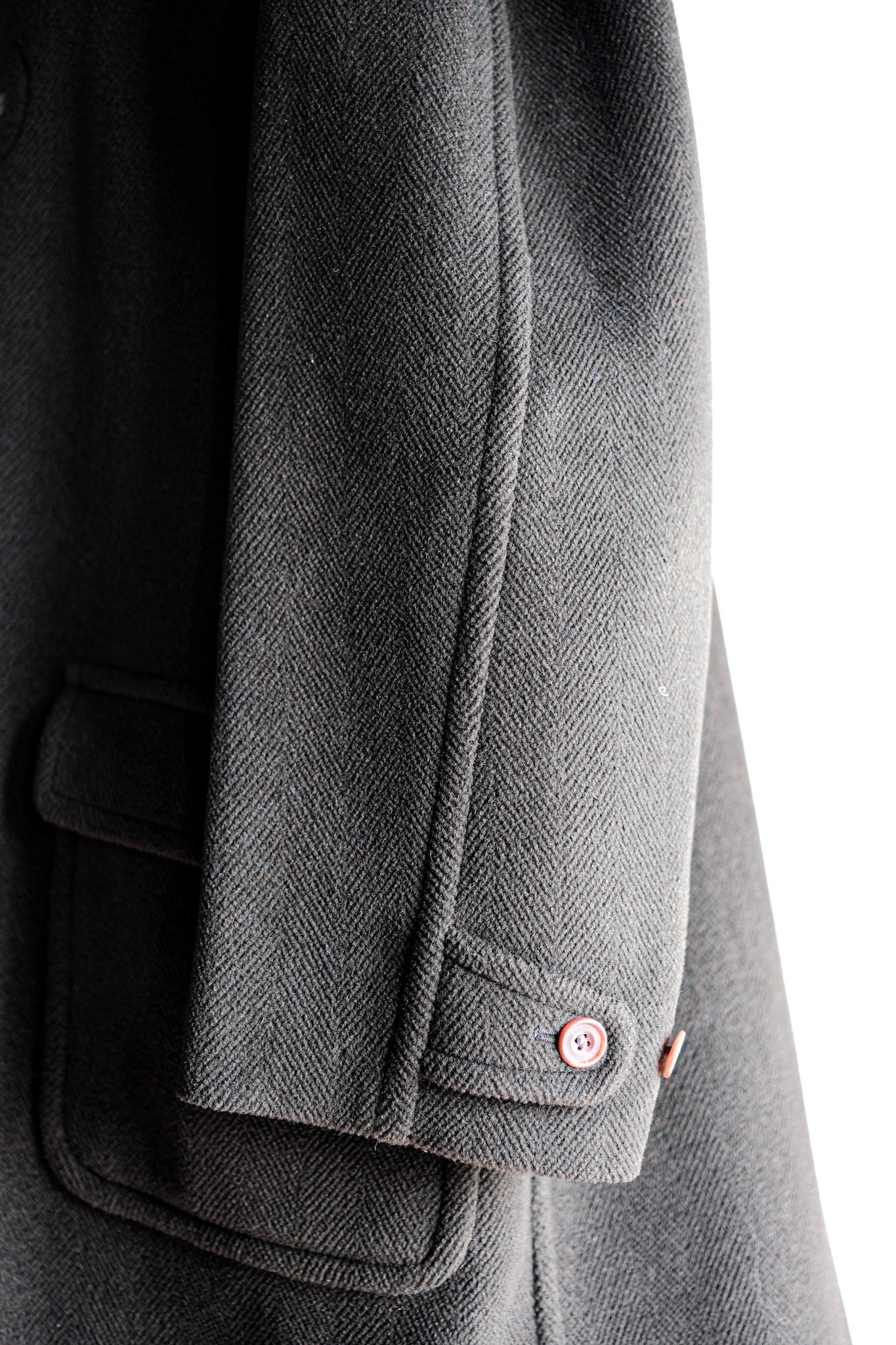 【~90's】Old INVERTERE Wool Duffle Coat "Moorbrook"