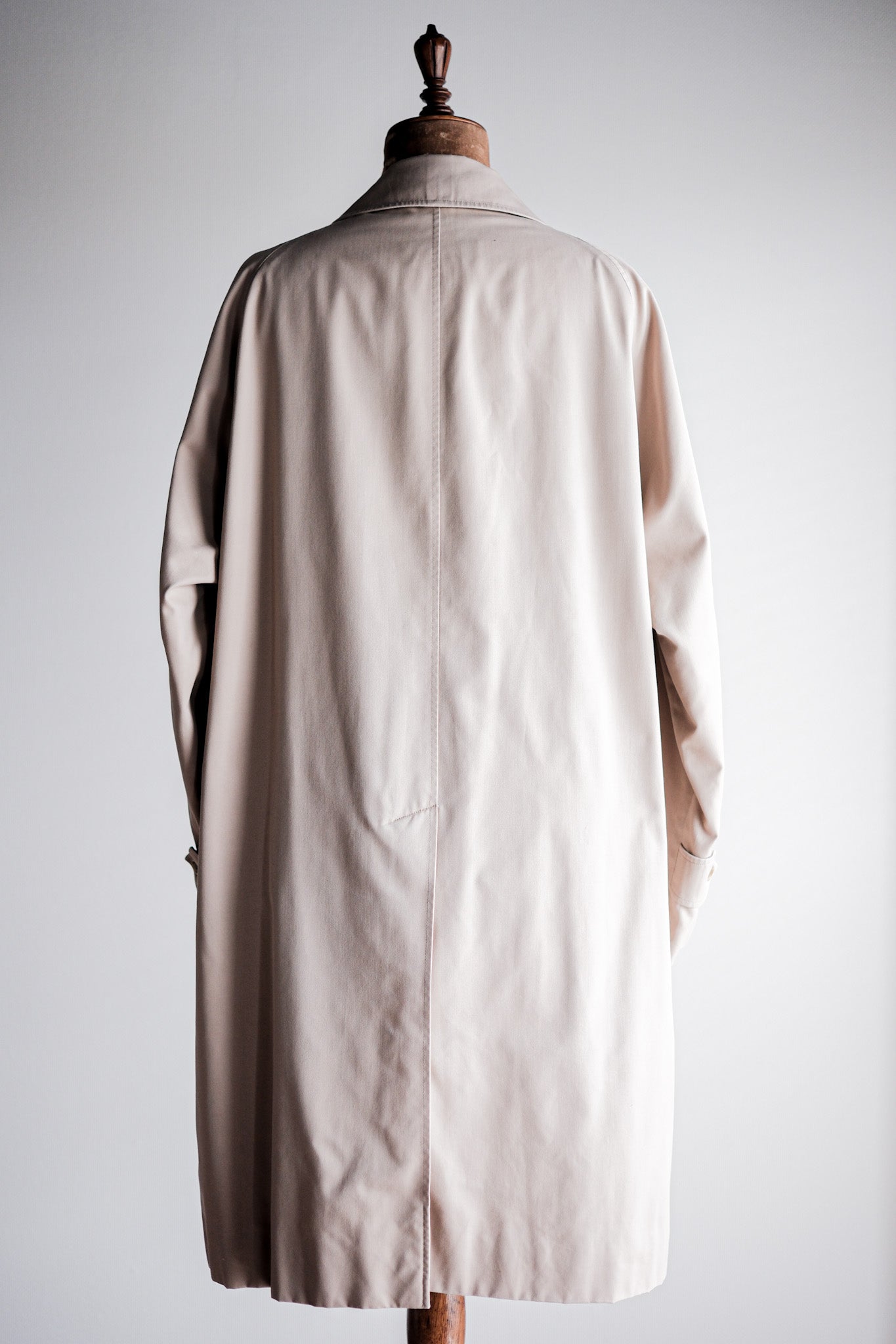 【~80's】Vintage Burberry's Single Raglan Balmacaan Coat