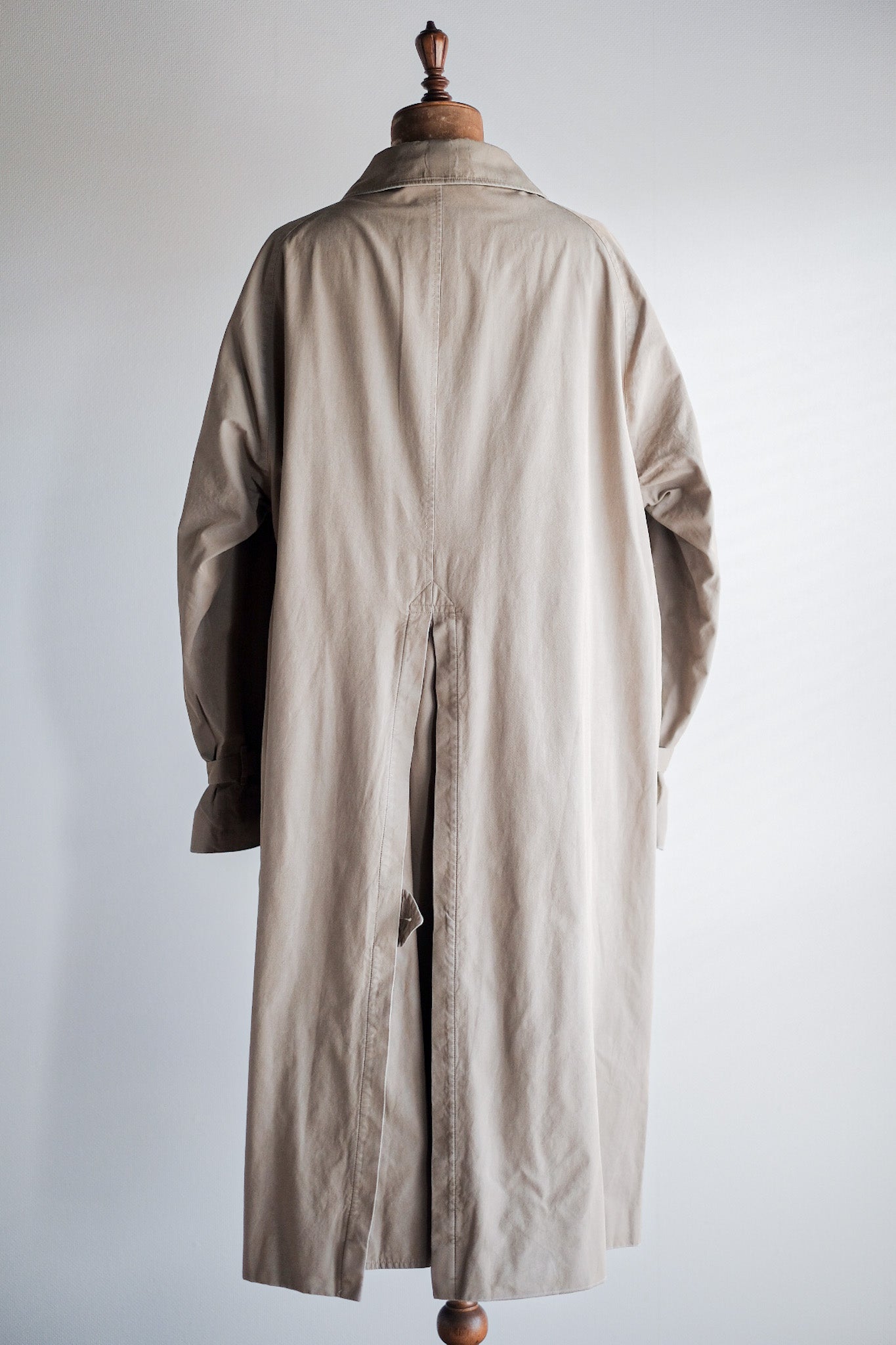 【~80's】Vintage Burberry's Single Raglan Rider Coat C100