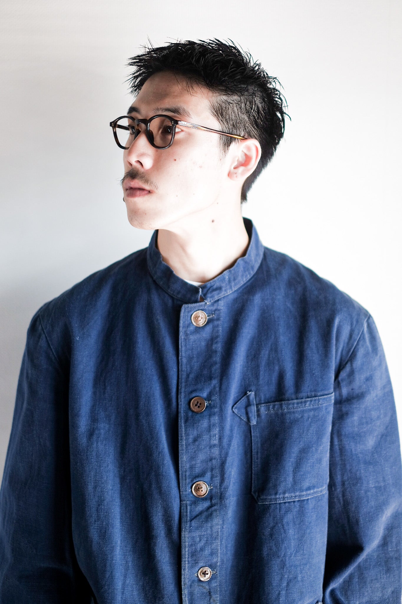 【~50’s】French Vintage Tortoise Parisian Frame “Dead Stock”