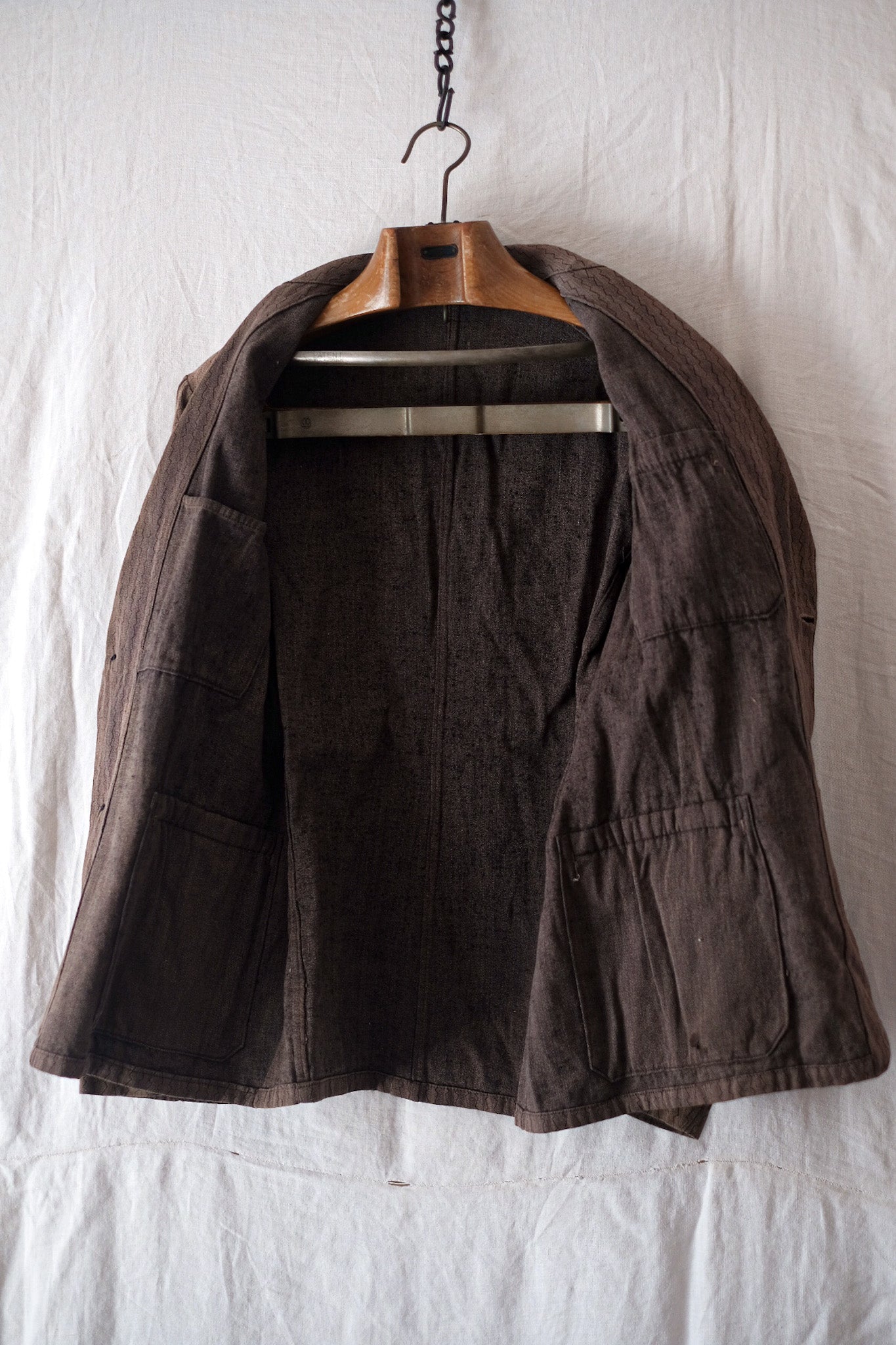 【~30's】French Vintage Farmers Cotton Jacket