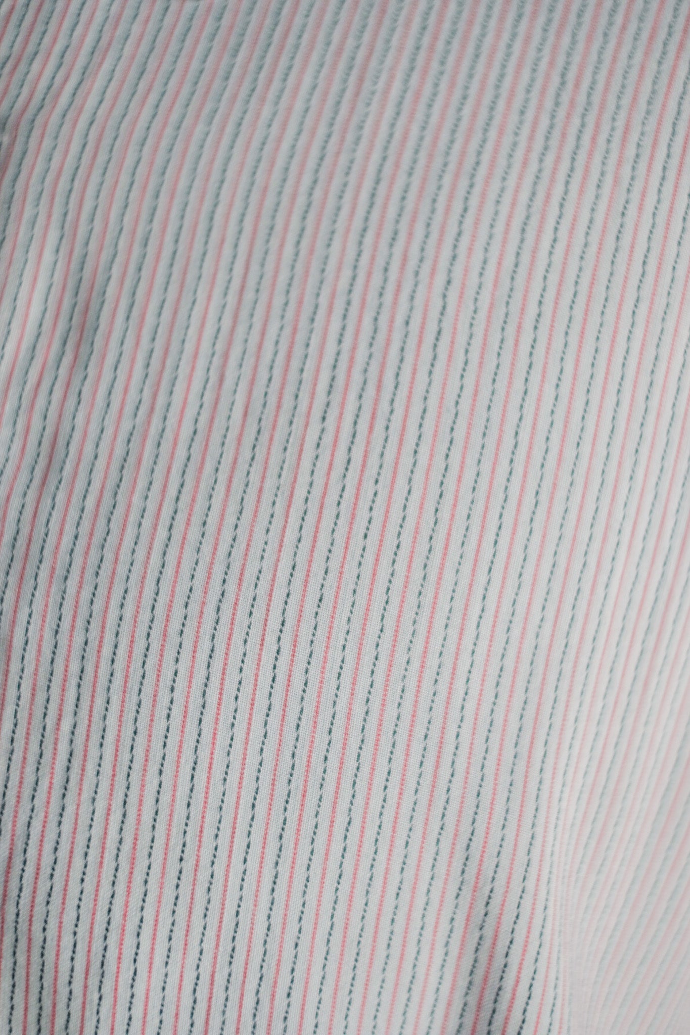 【~40's】French Vintage Rayon Grandpa Shirt