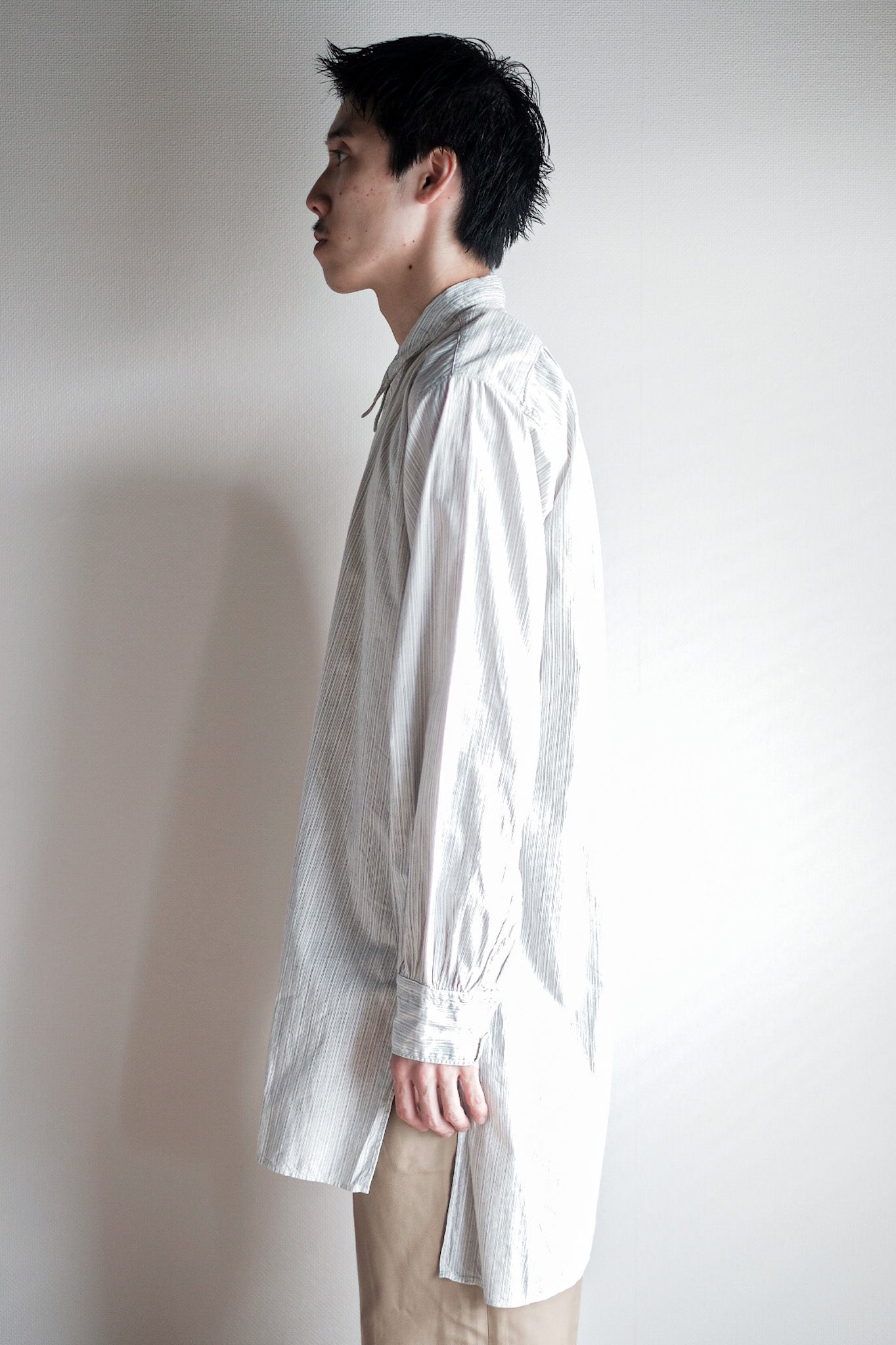 【~40's】French Vintage Grandpa Shirt