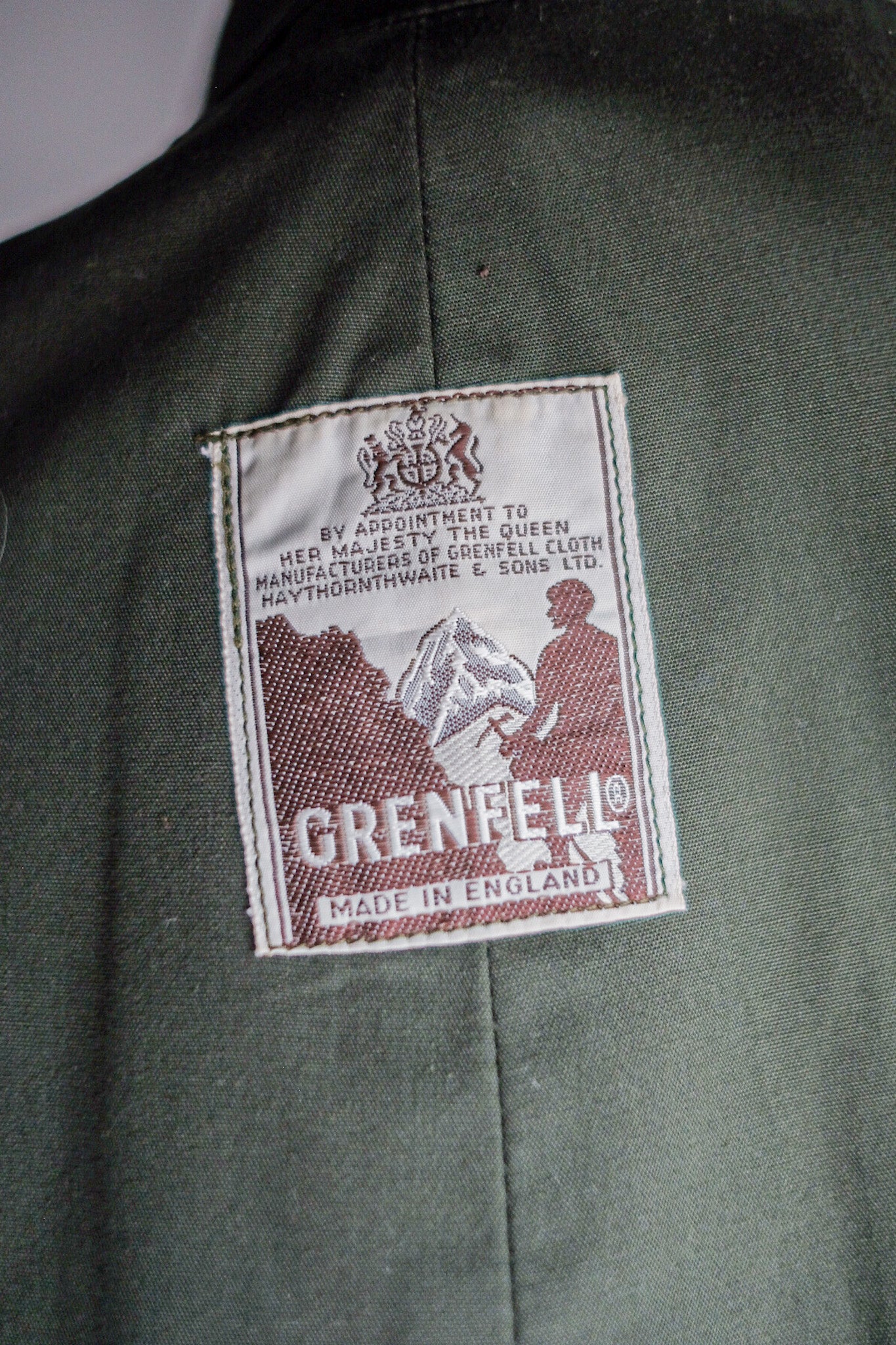 【~60’s】Vintage Grenfell Shooter Jacket “Mountain Tag”
