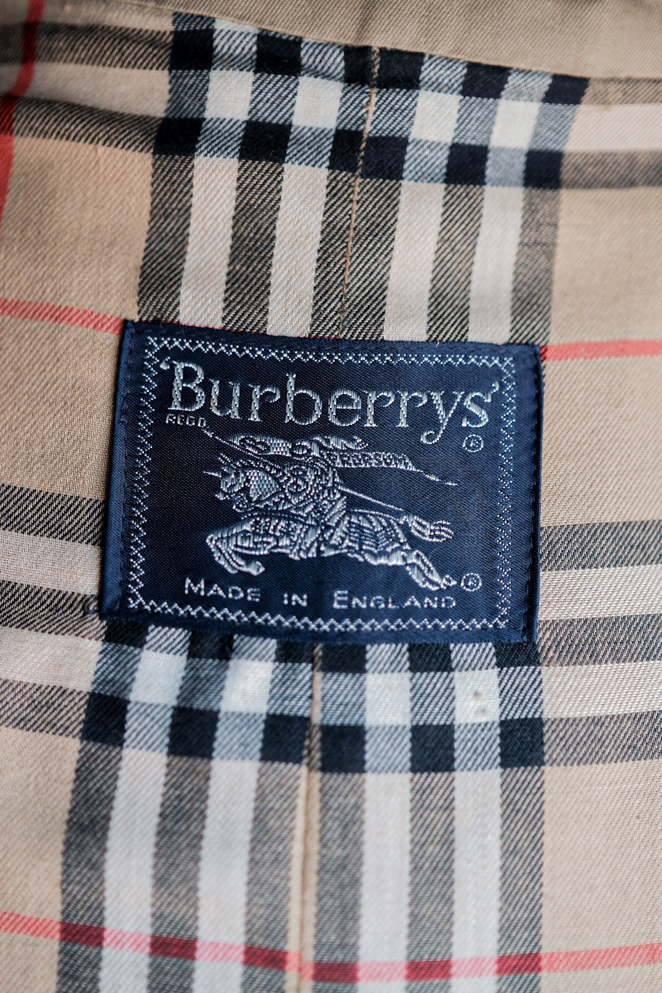 【~80's】Vintage Burberry's Single Raglan Rider Coat Size.52RL
