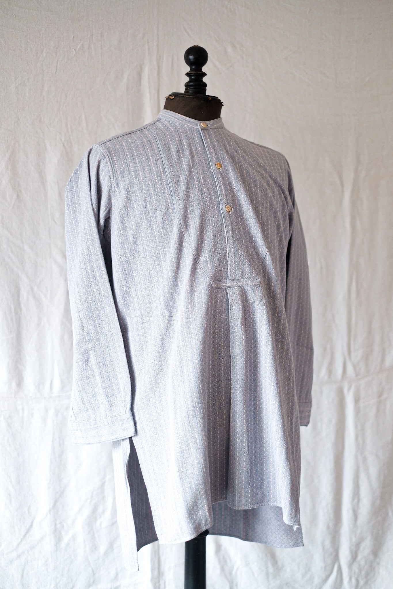 【~50's】French Vintage Grandpa Shirt