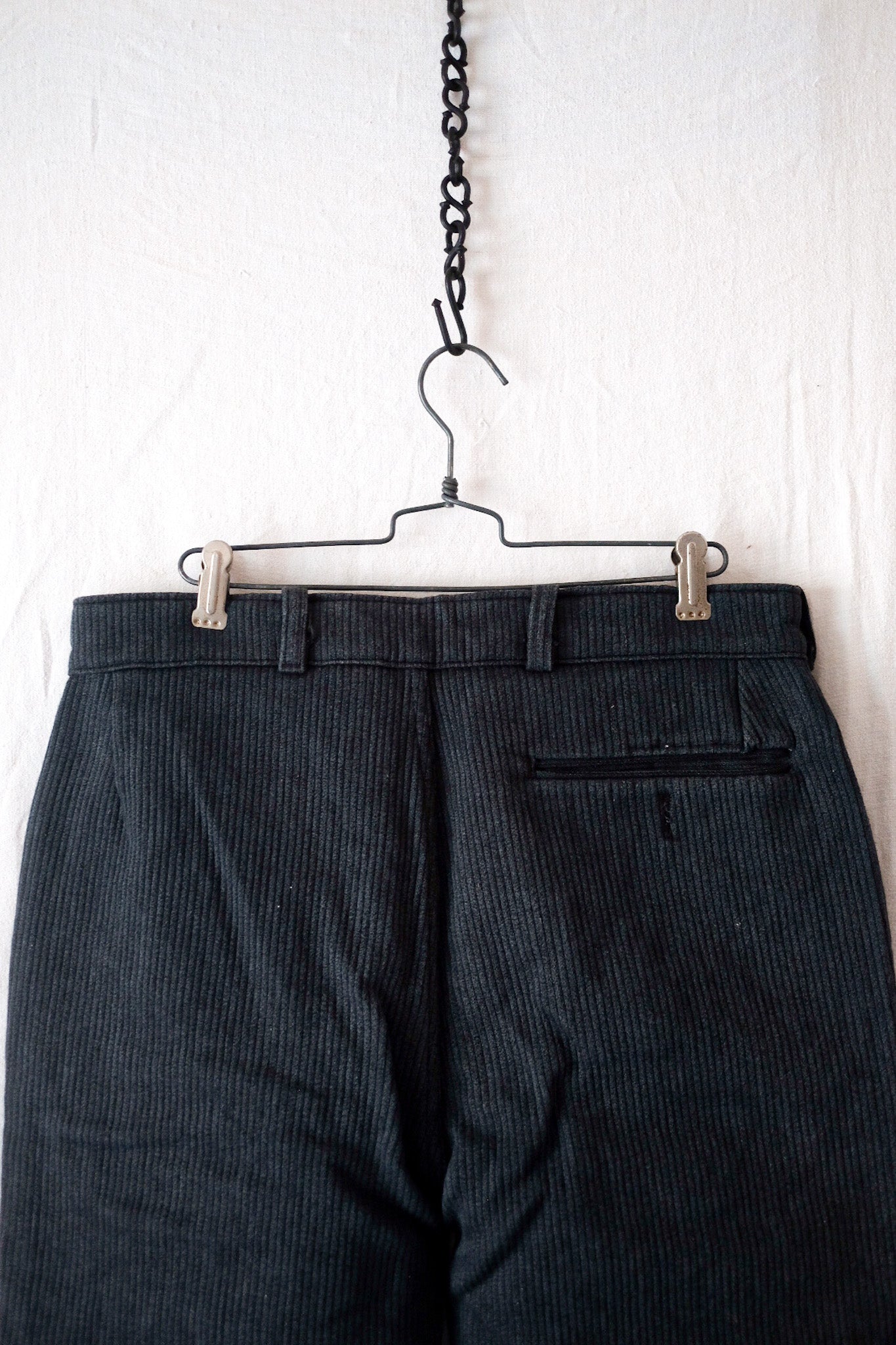 【~50's】French Vintage Cotton Pique Work Pants