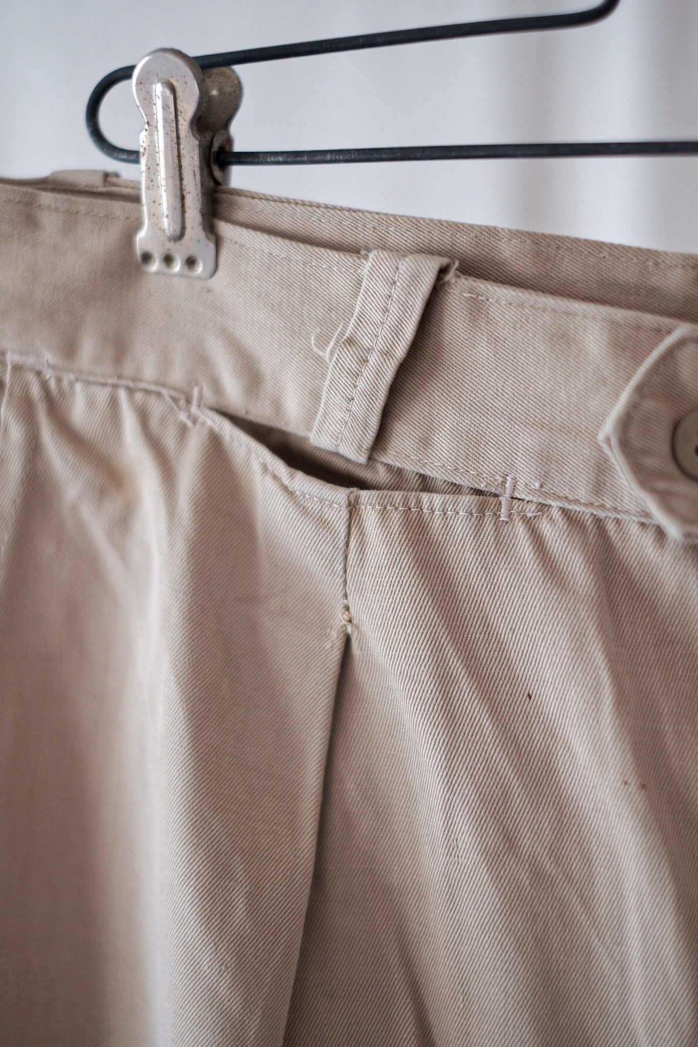 【~50's】French Vintage Chino Work Pants "Adolphe Lafont"