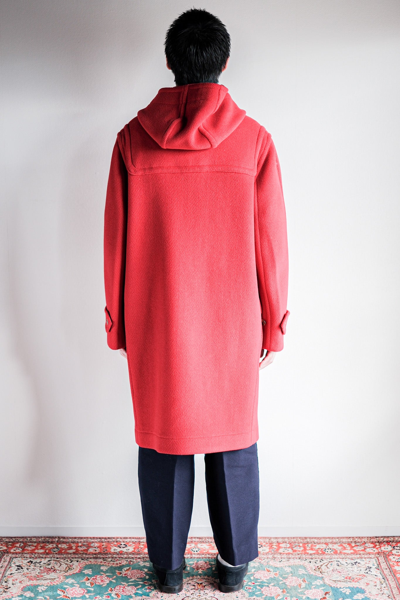 【~90's】OLD ENGLAND PARIS Wool Duffle Coat "Moorbrook"
