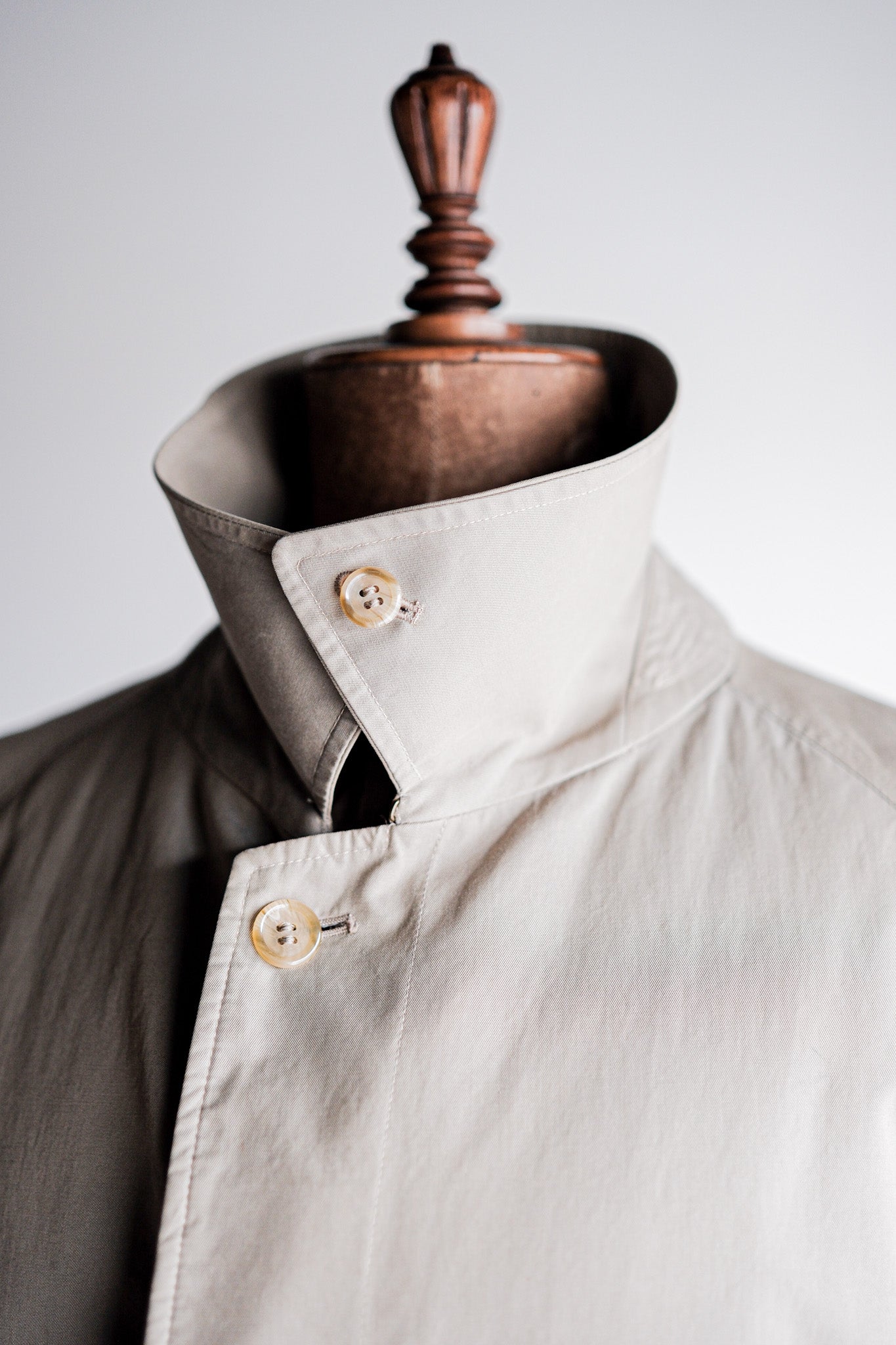 【~80's】Vintage Burberry's Single Raglan Balmacaan Coat C100 Size.48REG