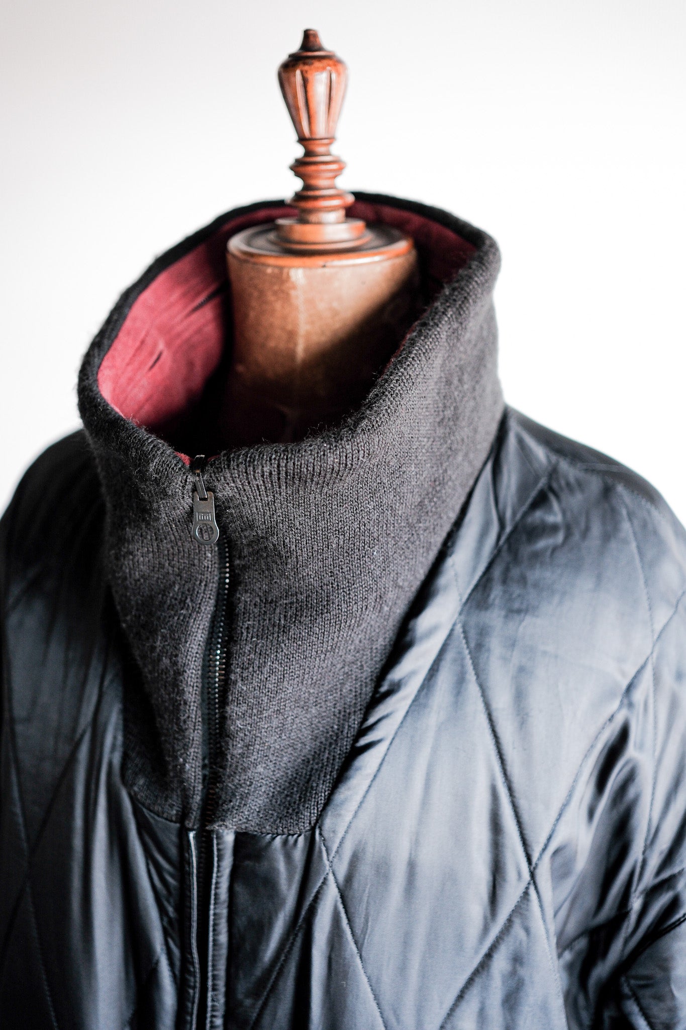 【~90's】Old SERAPHIN Leather Reverseable Jacket Size.50