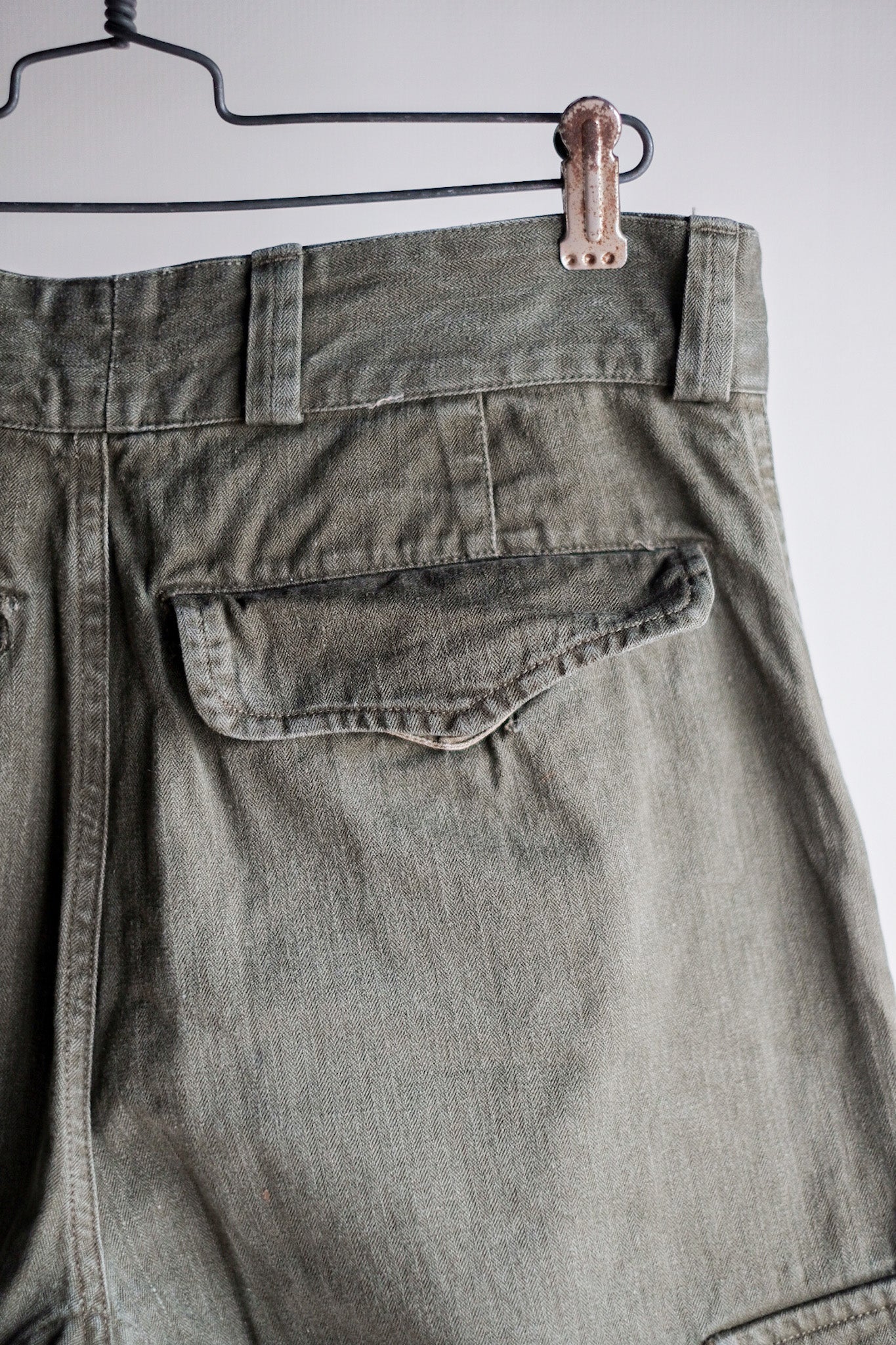 【~60's】French Army M47 Field Trousers Size.31