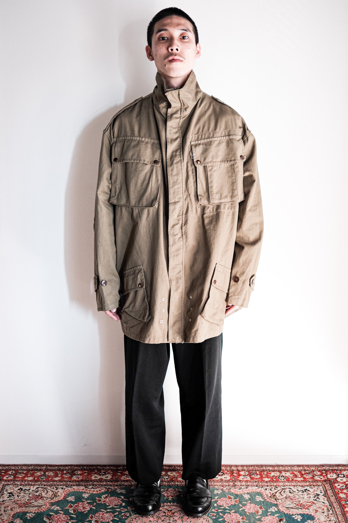 【~40's】French Army TAP47 Paratrooper Jacket "1st Type" "Dead Stock"