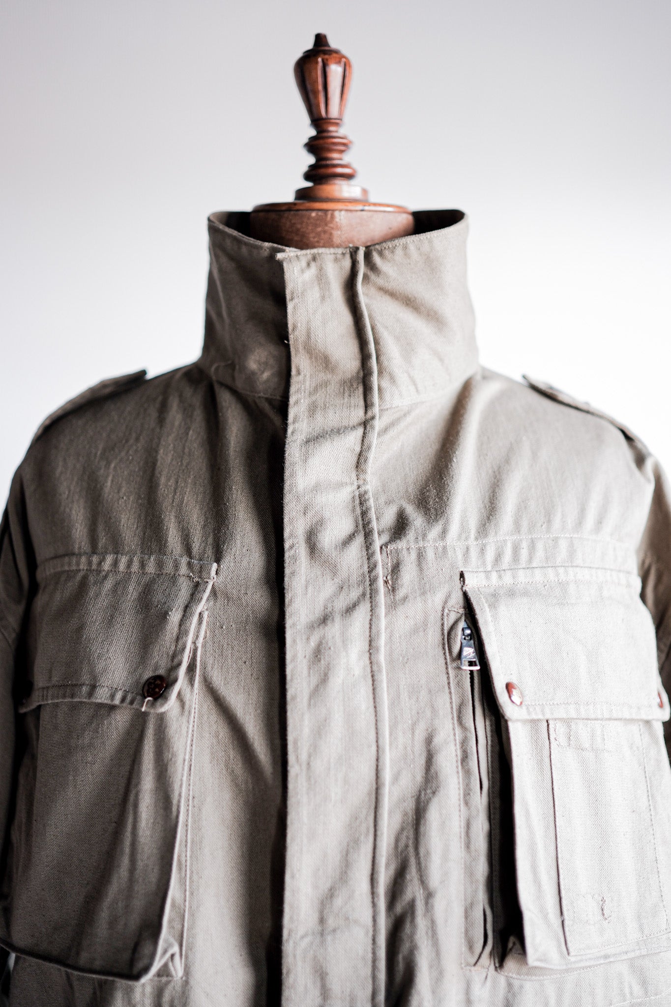 【~40's】French Army TAP47 Paratrooper Jacket "1st Type" "Dead Stock"