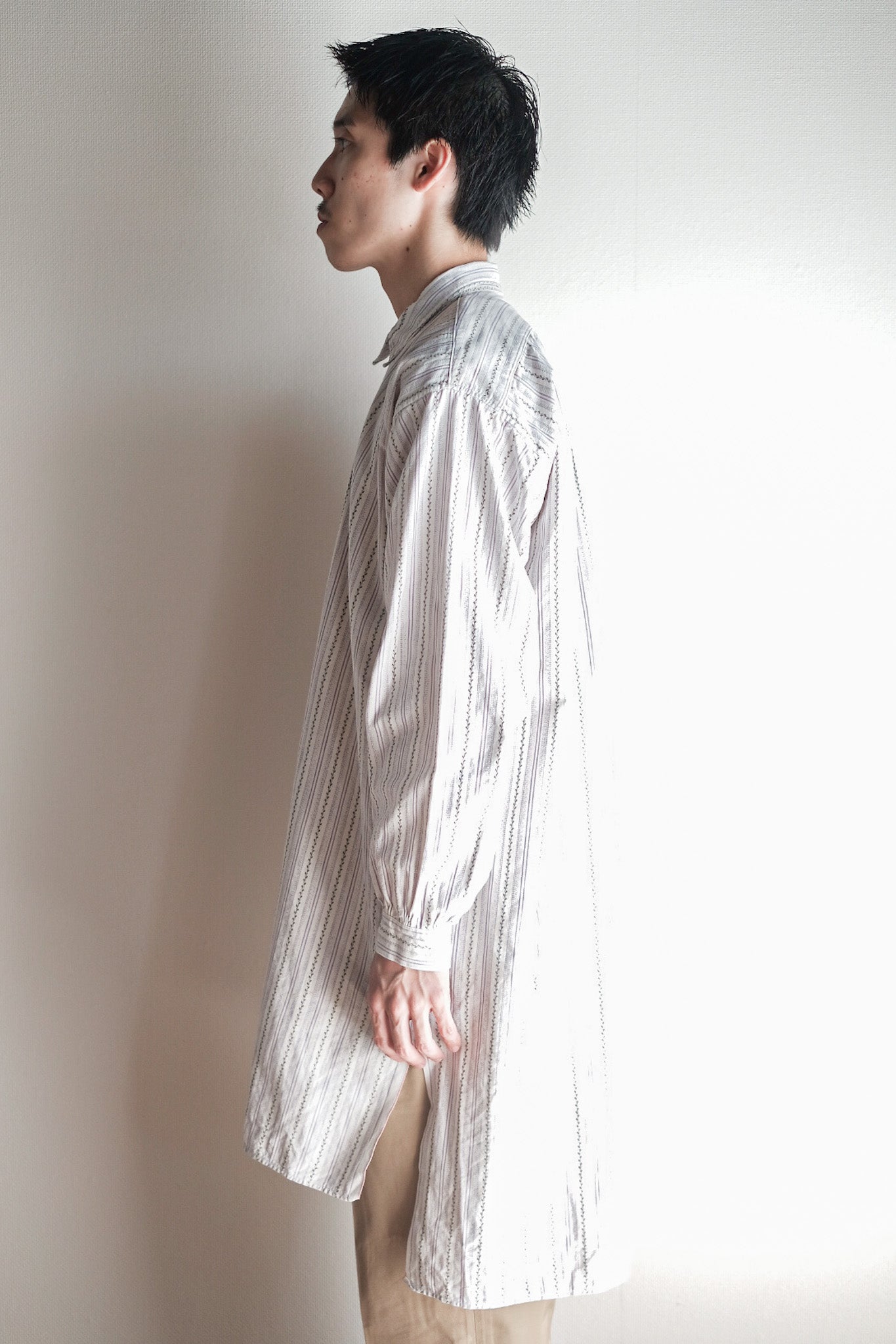 【~20's】French Vintage Grandpa Shirt