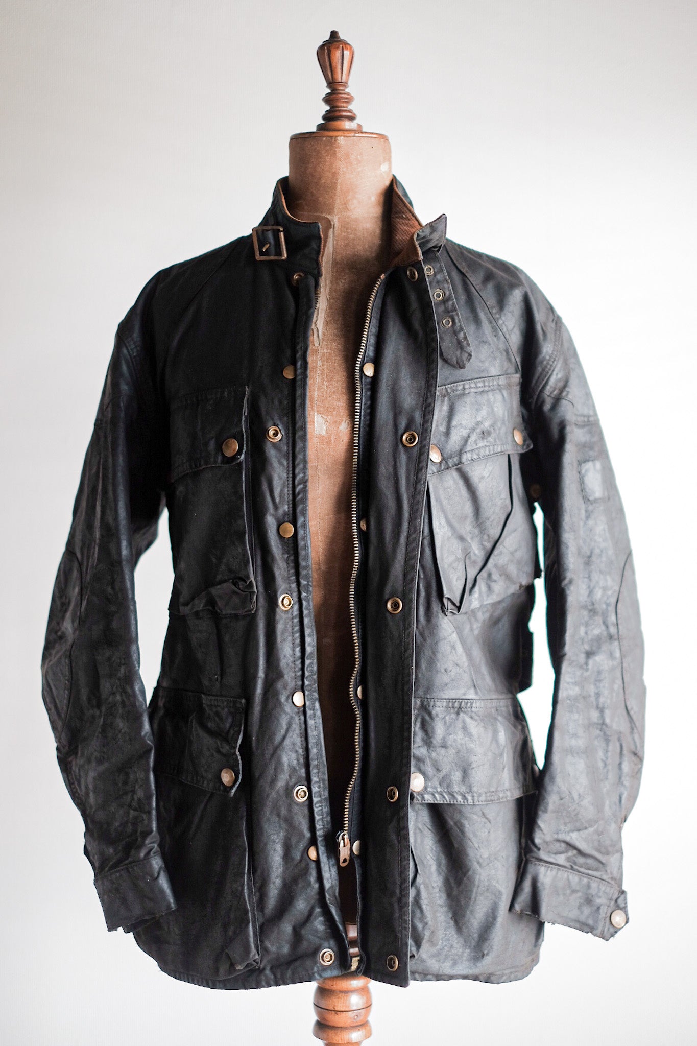 【~60's】Vintage Belstaff Waxed Jacket "TRIALMASTER" "Red Tag"