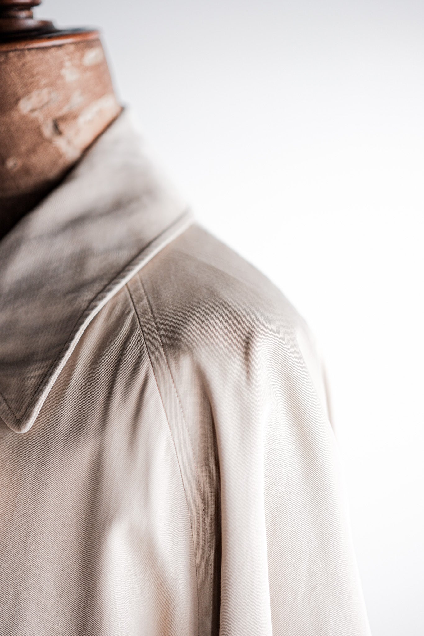【~70's】Vintage Burberry's Single Raglan Double Breasted Coat "LODEN-FREY 別注"