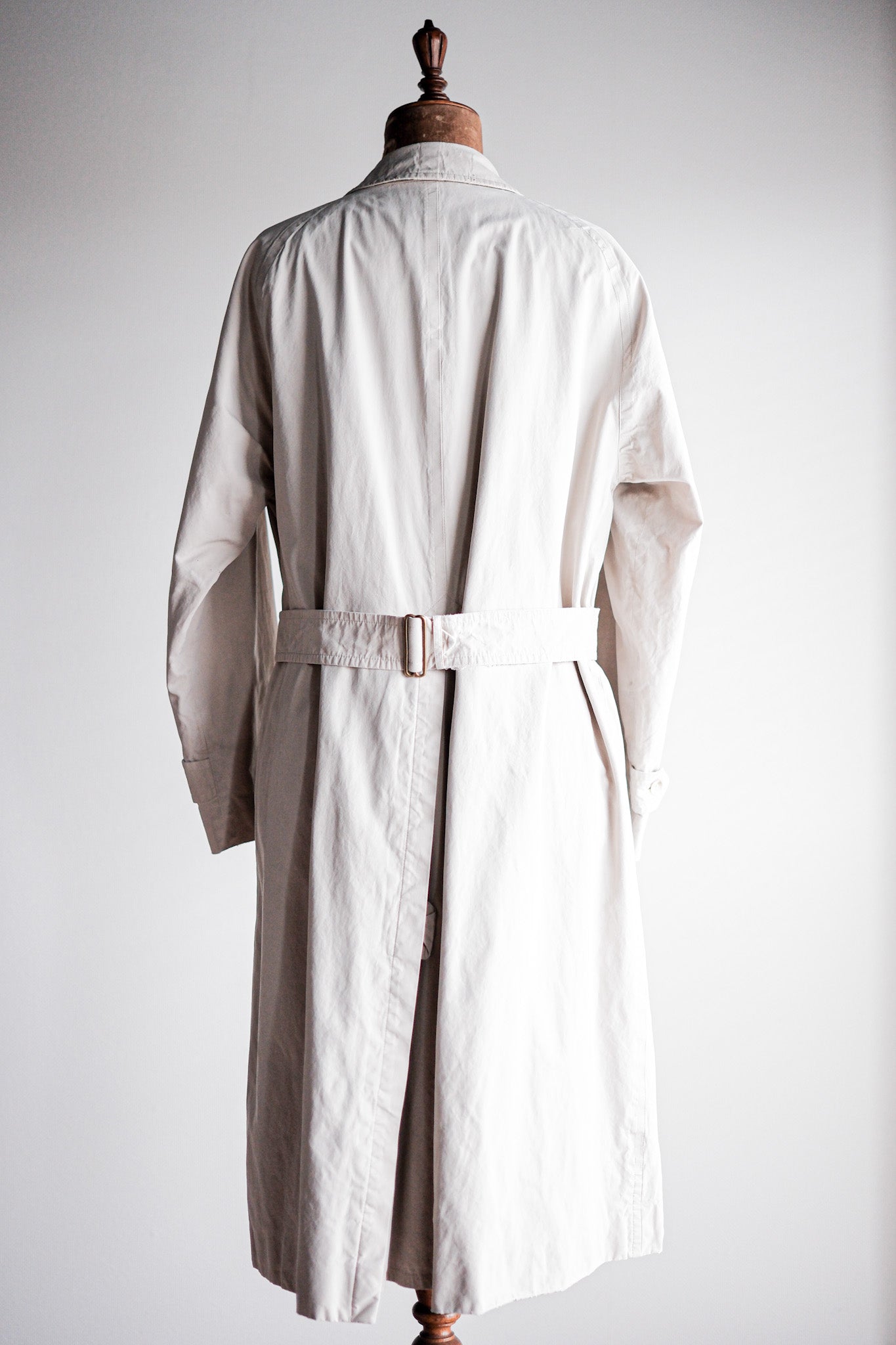 【~80's】Vintage Burberry's Single Raglan Tielocken Coat C100 Size.46REG