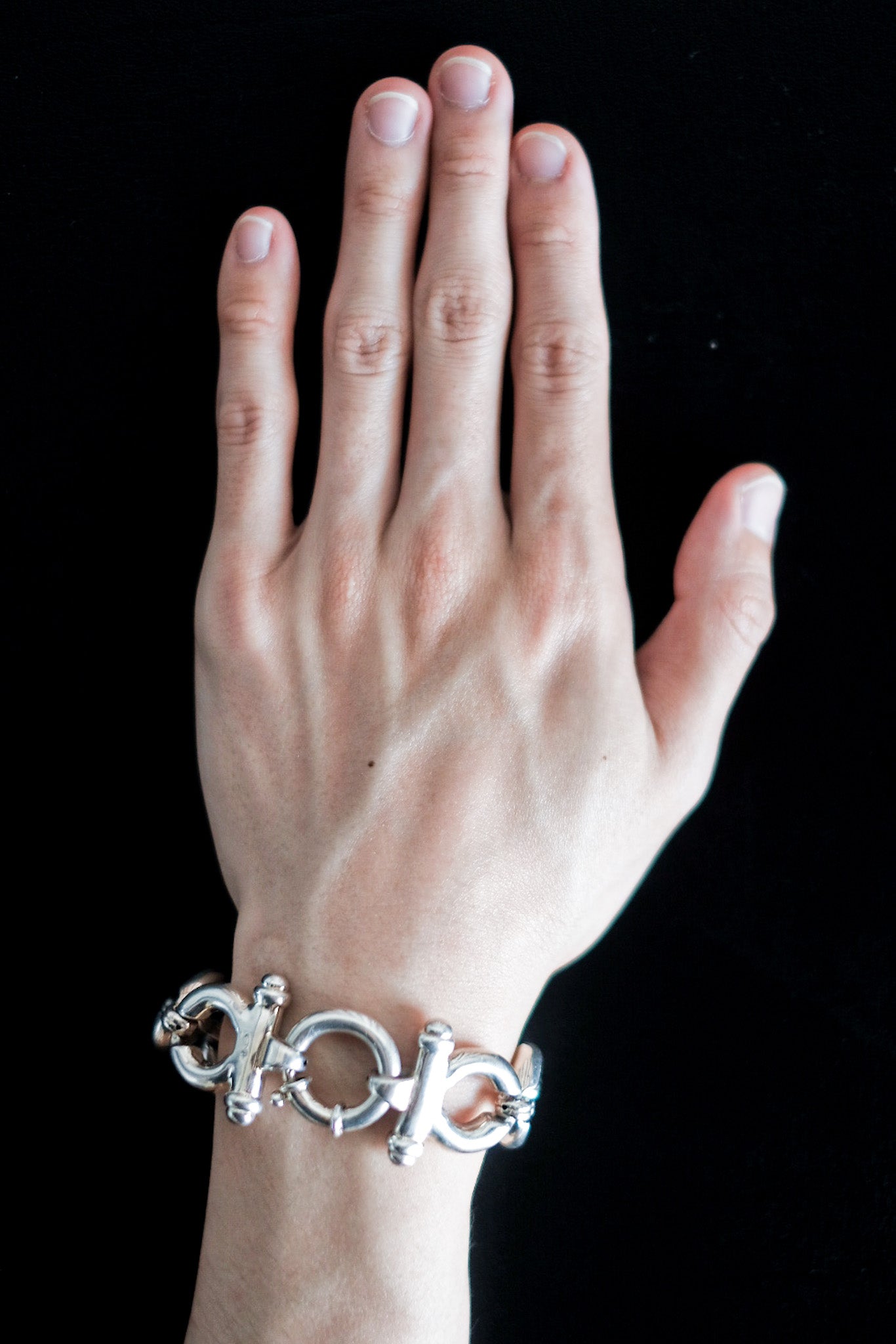 【~60’s】Europe Vintage Silver 925 Bracelet