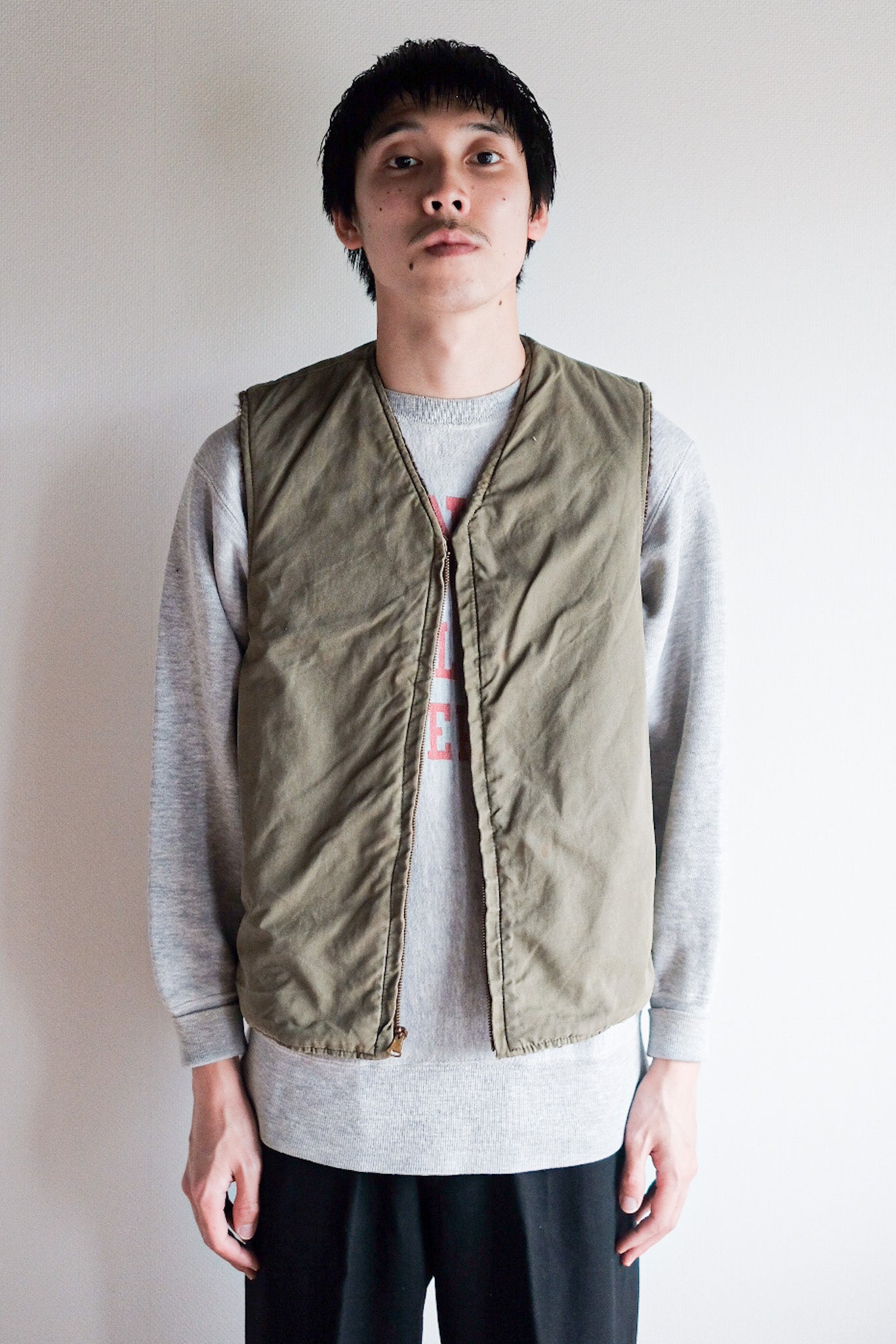 【~40's】WW2 USMC Alpaca Wool Vest