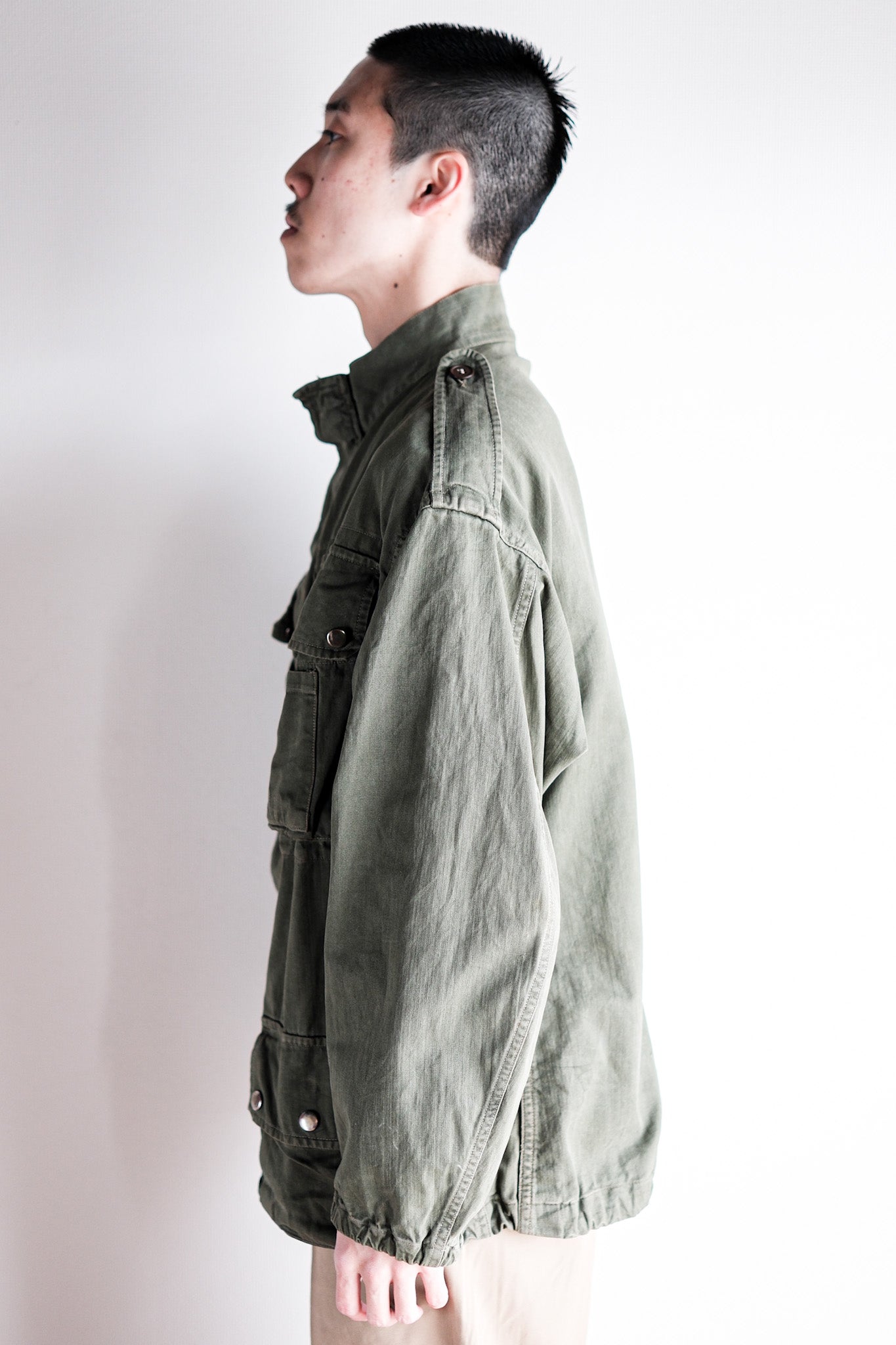 【~60's】French Army TAP47/56 Paratrooper Jacket