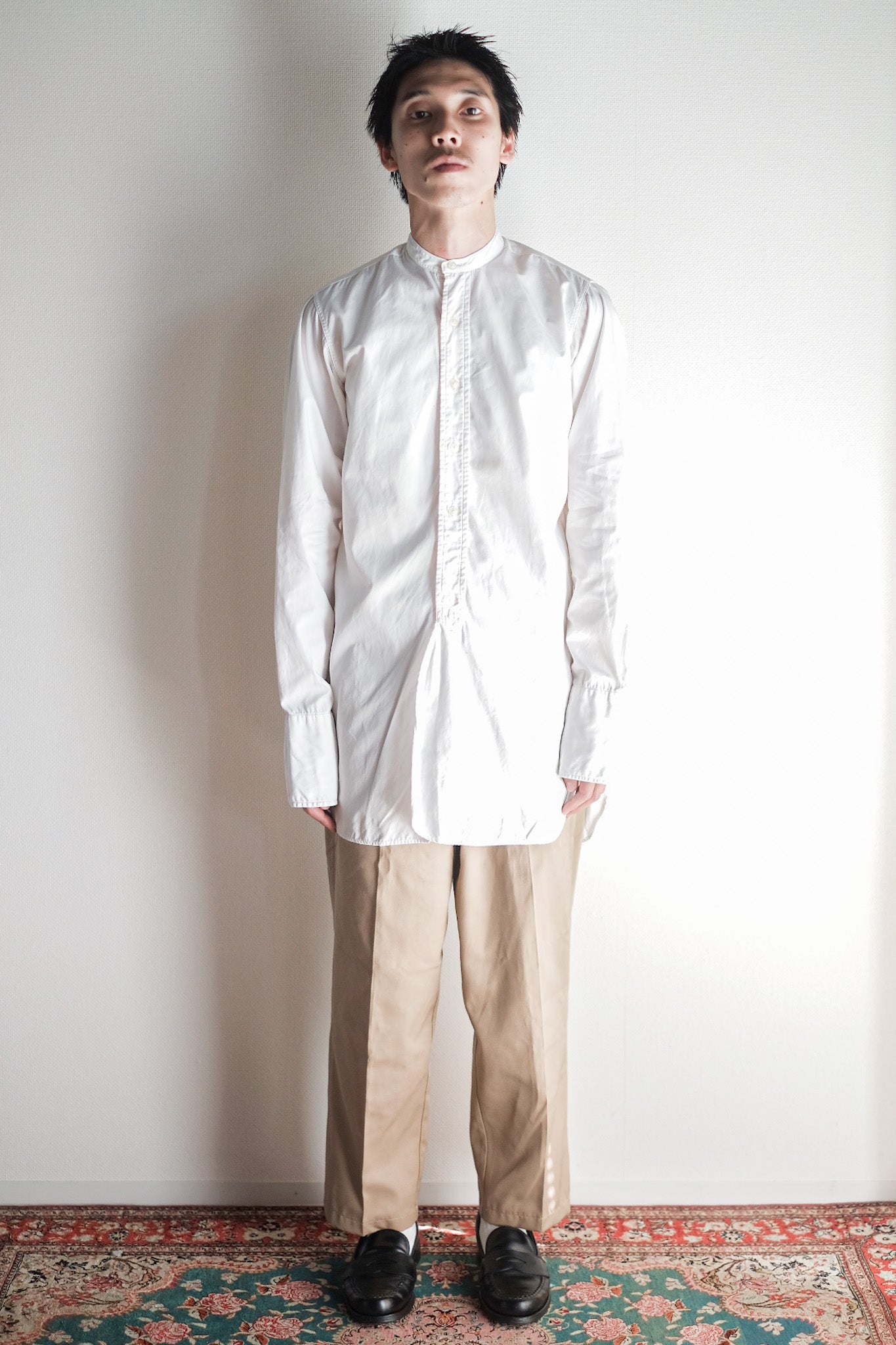 【~40's】British Vintage Dress Shirt "Van Heusen"