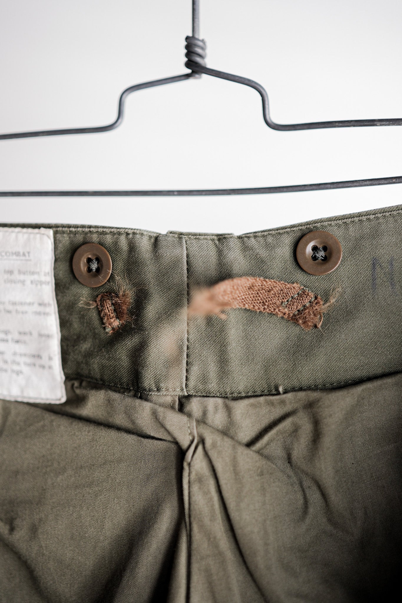 【~60's】British Army 1960 Pattern Combat Trousers Size.4