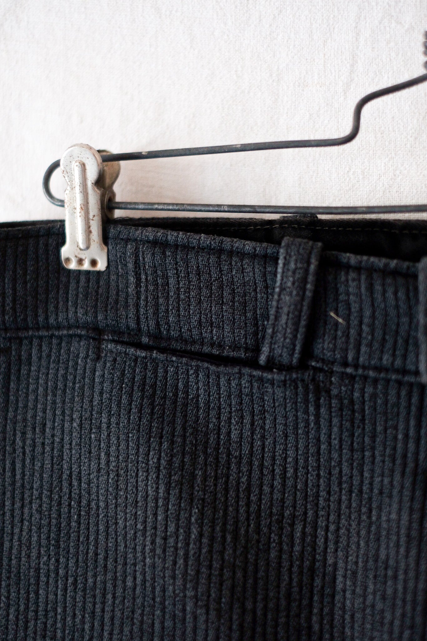 【~50's】French Vintage Cotton Pique Work Pants