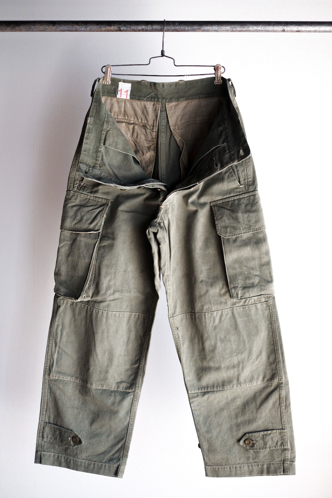 【~60's】French Army M47 Field Trousers Size.11