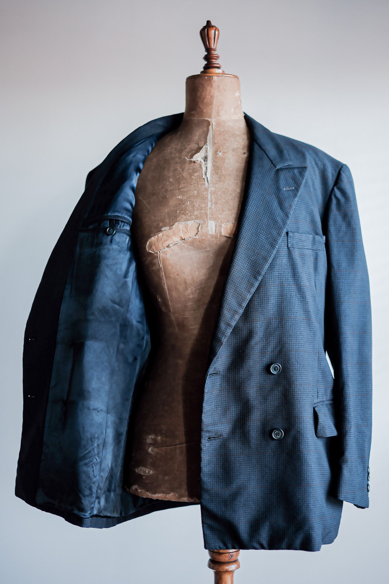 【~40's】French Vintage Double Breasted Suits Set Up "Belle Jardiniere"