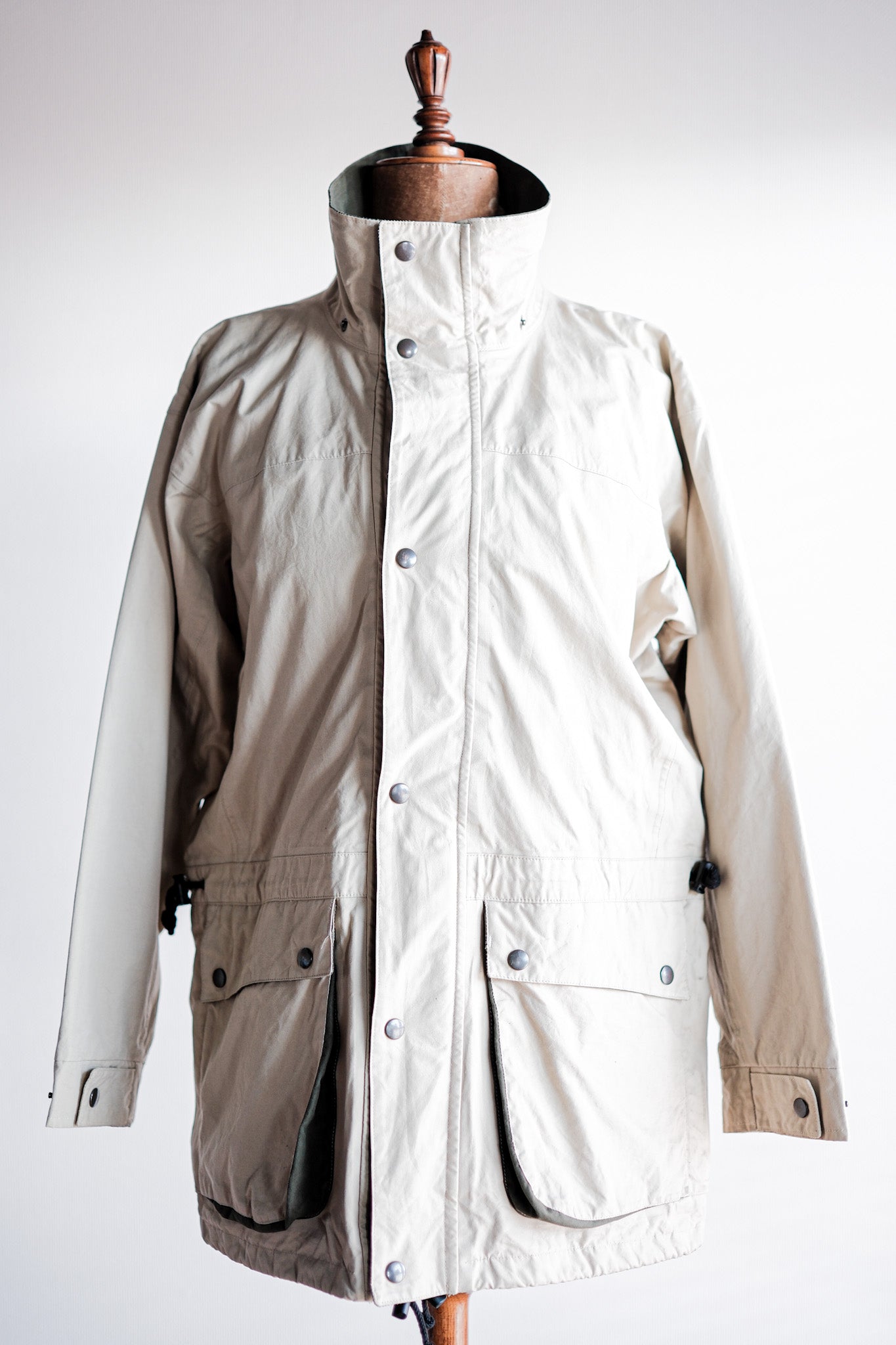 【~90's】British Vintage Ventile Jacket Size.S "KOTTE"