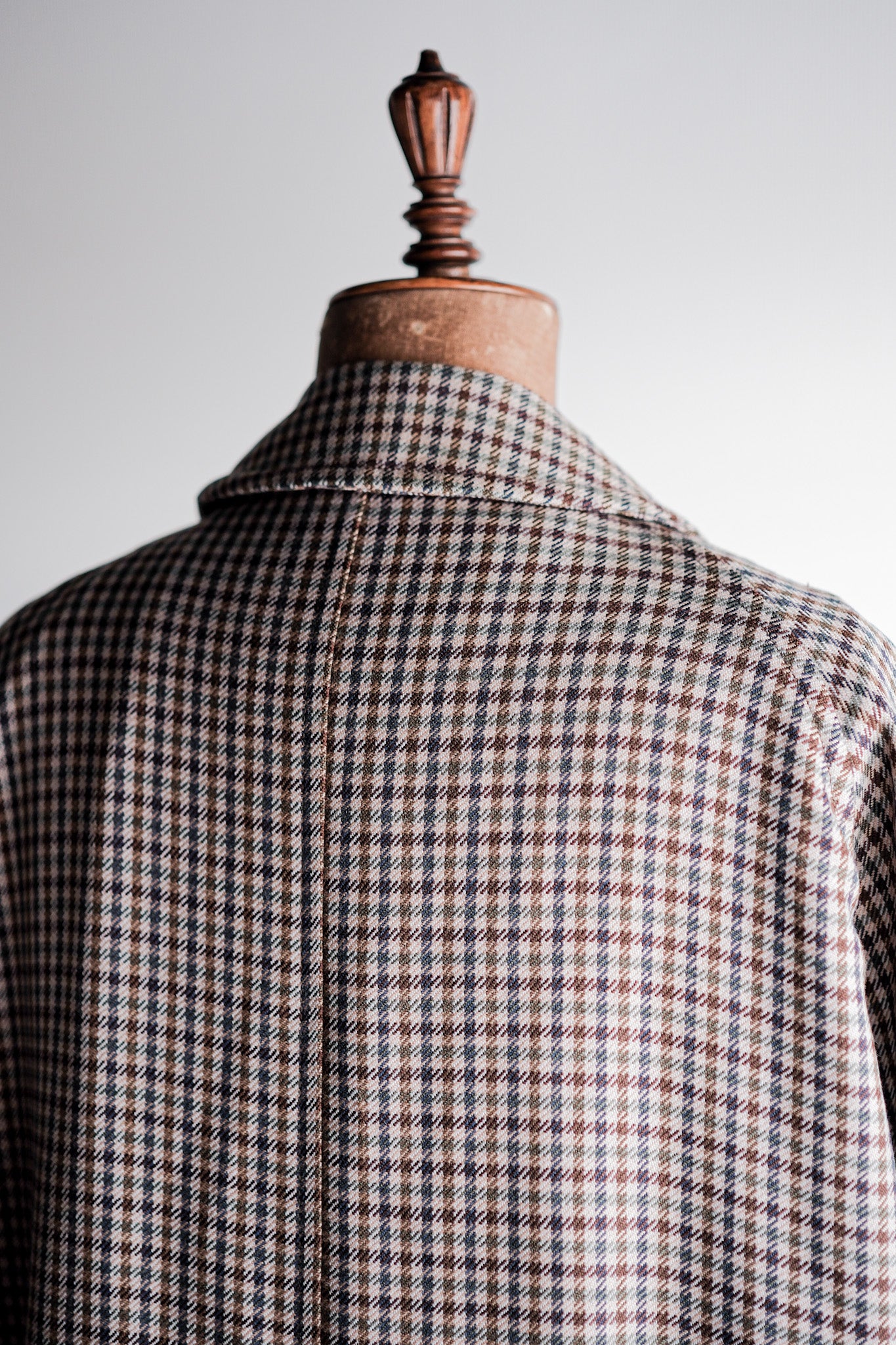 【~80's】Vintage Burberry's Single Raglan Wool Balmacaan Coat Size.56REG