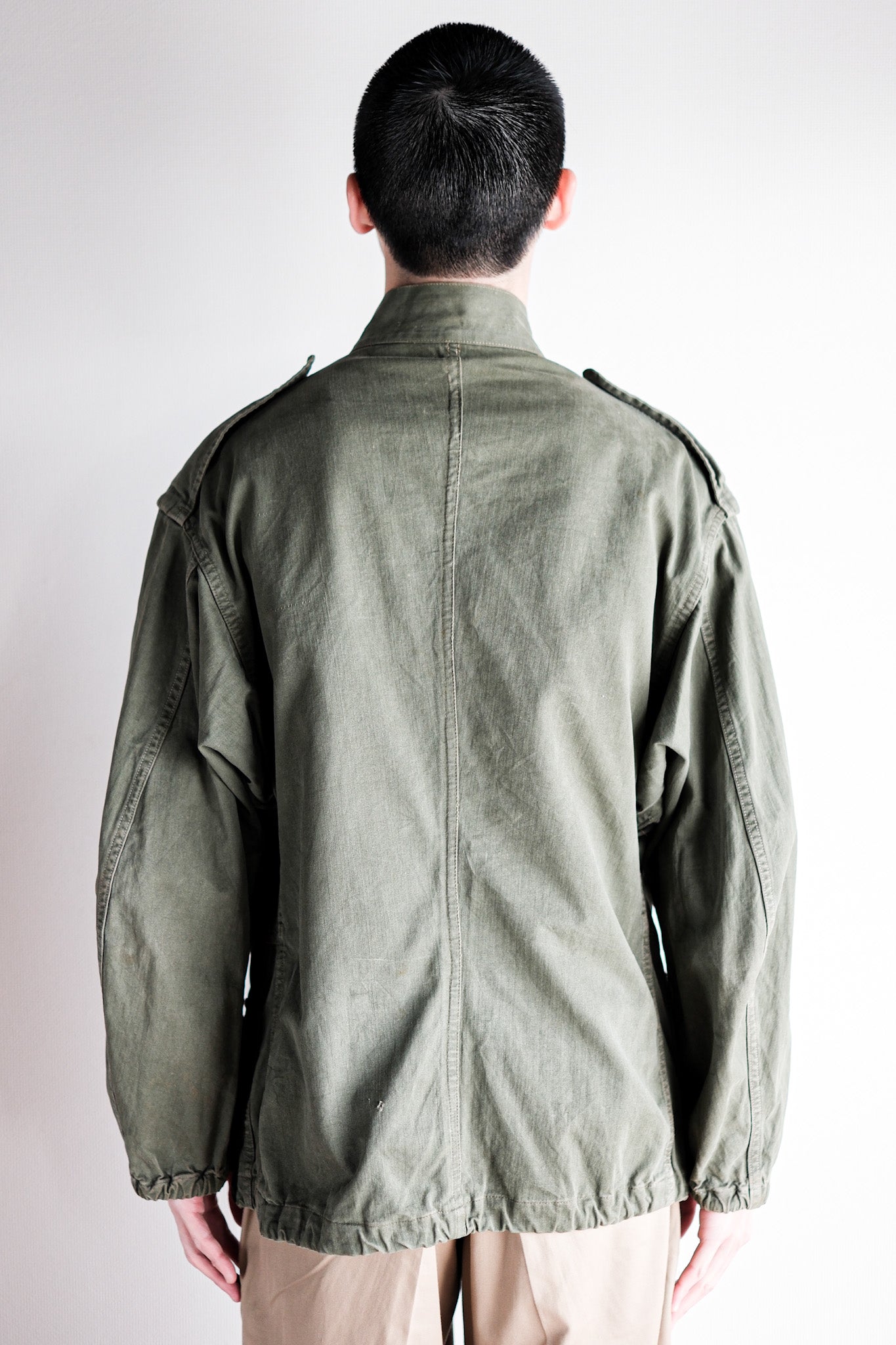 【~60's】French Army TAP47/56 Paratrooper Jacket