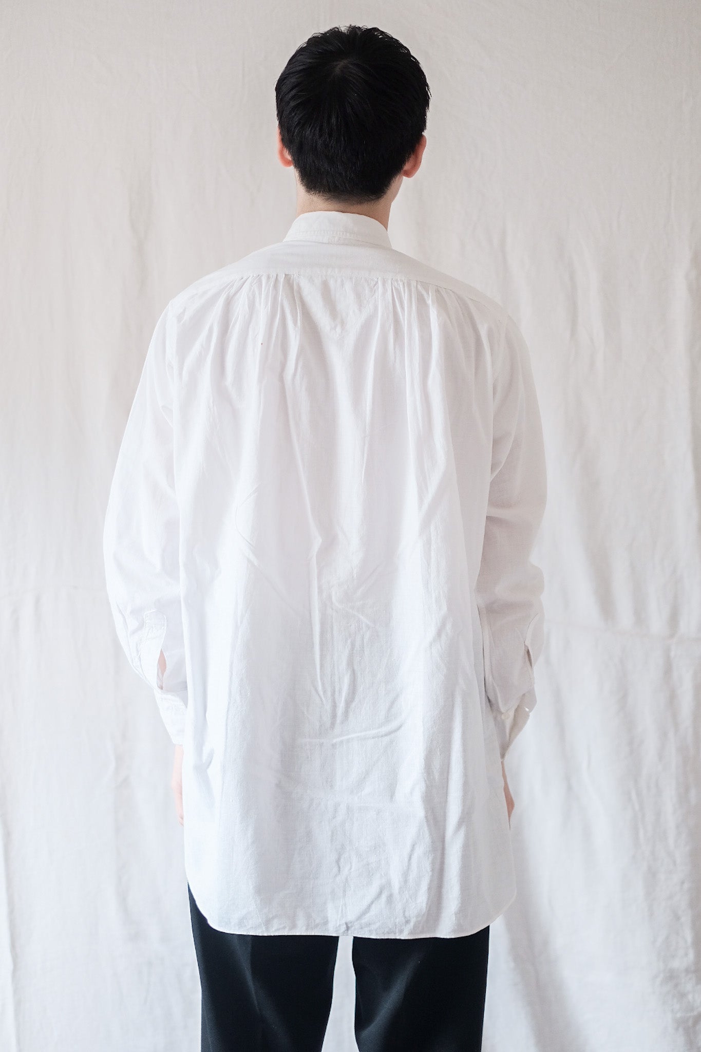 【~40's】French Vintage Grandpa Shirt