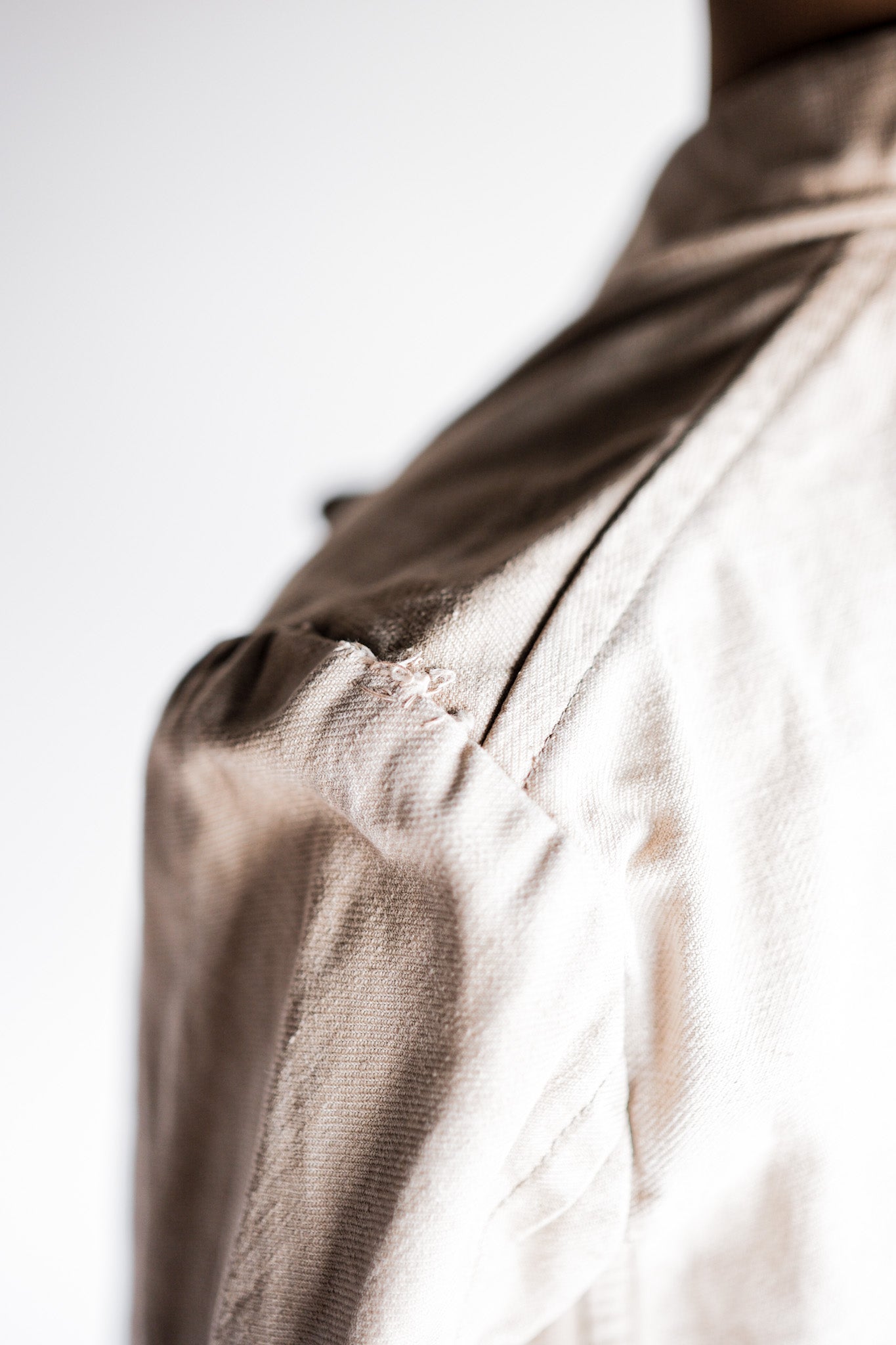 【~40's】French Vintage Double Breasted Work Jacket