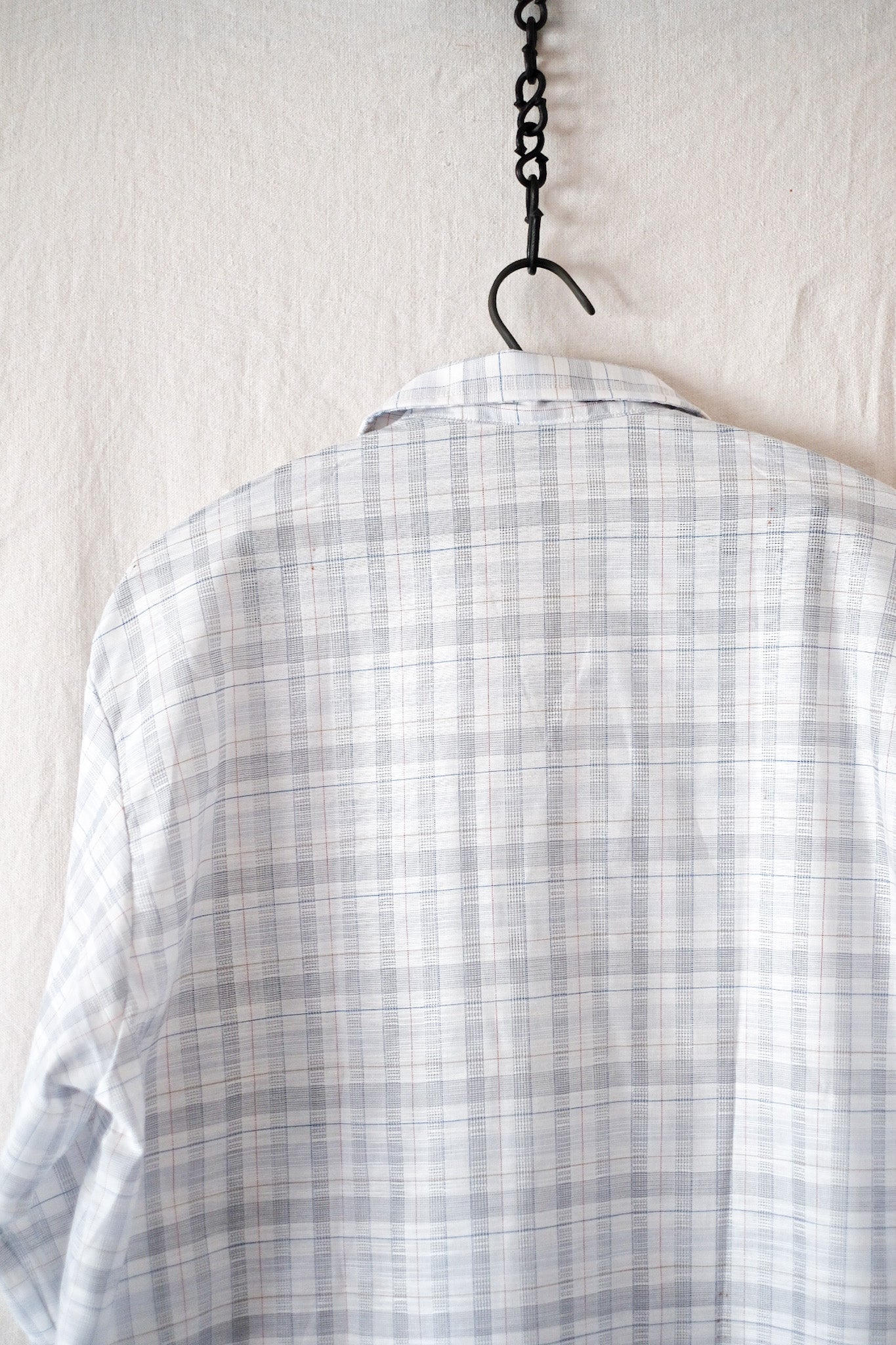 【~70's】French Vintage Long Sleeve Shirt "Dead Stock"