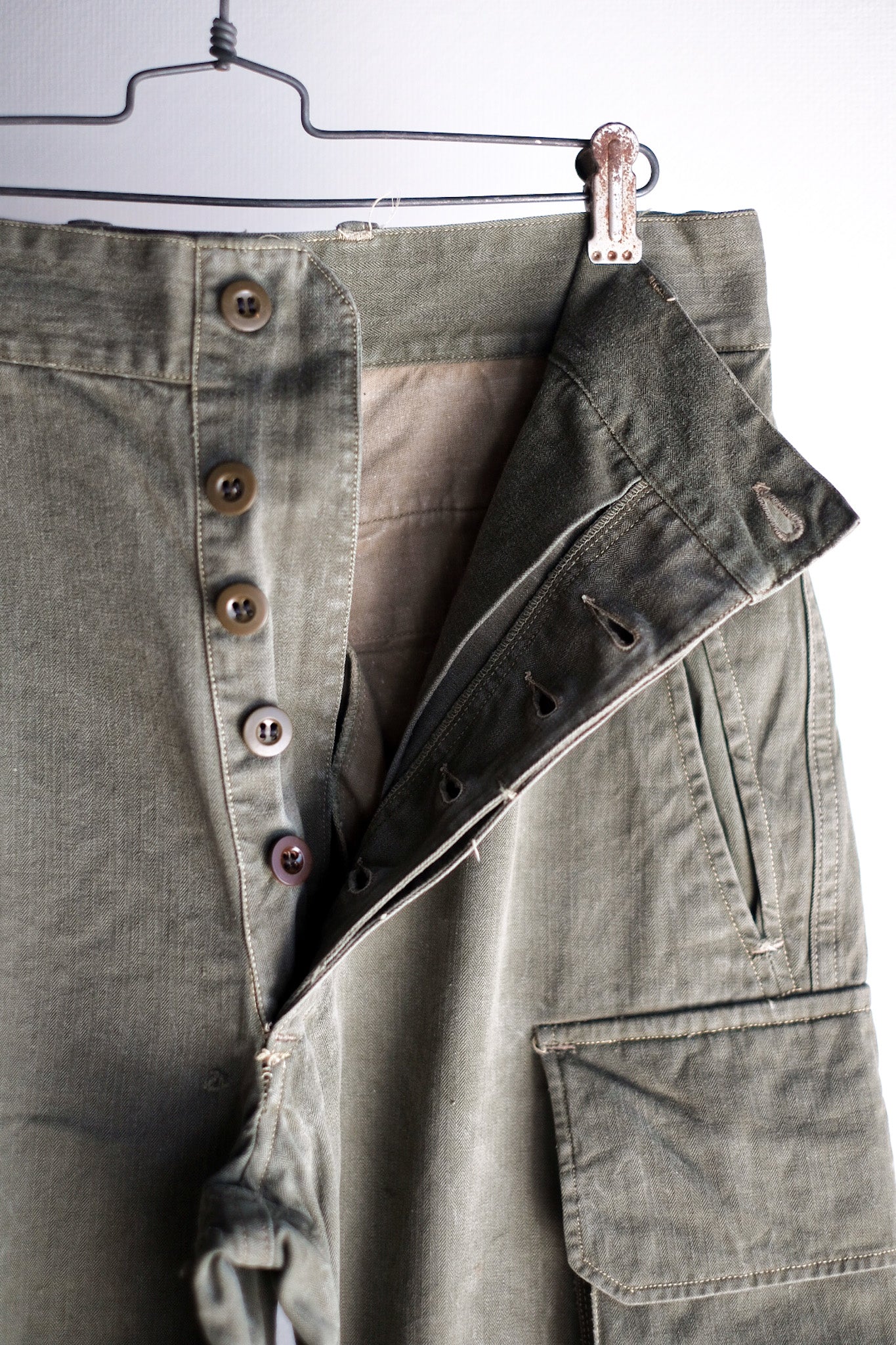 【~60's】French Army M47 Field Trousers Size.11