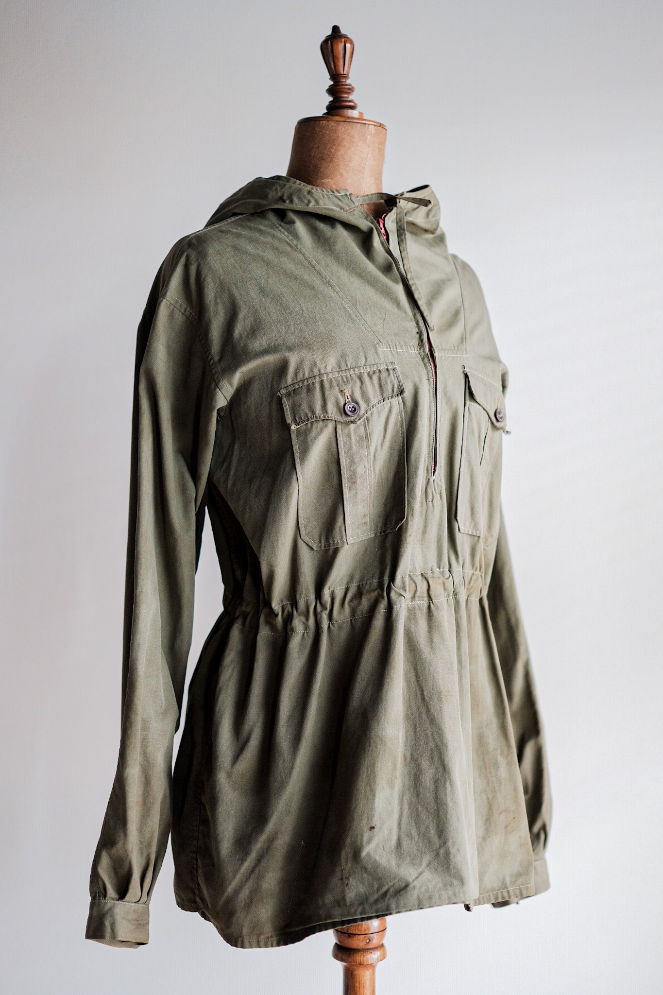【~40's】German Vintage Cotton Mountain Smock