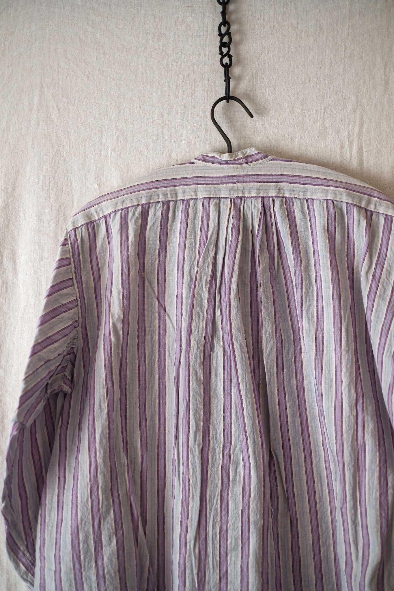 【~30's】French Vintage Grandpa Shirt