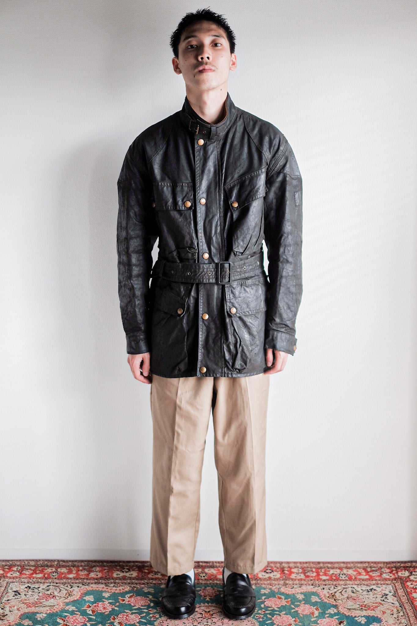 【~60's】Vintage Belstaff Waxed Jacket "TRIALMASTER" "Red Tag"