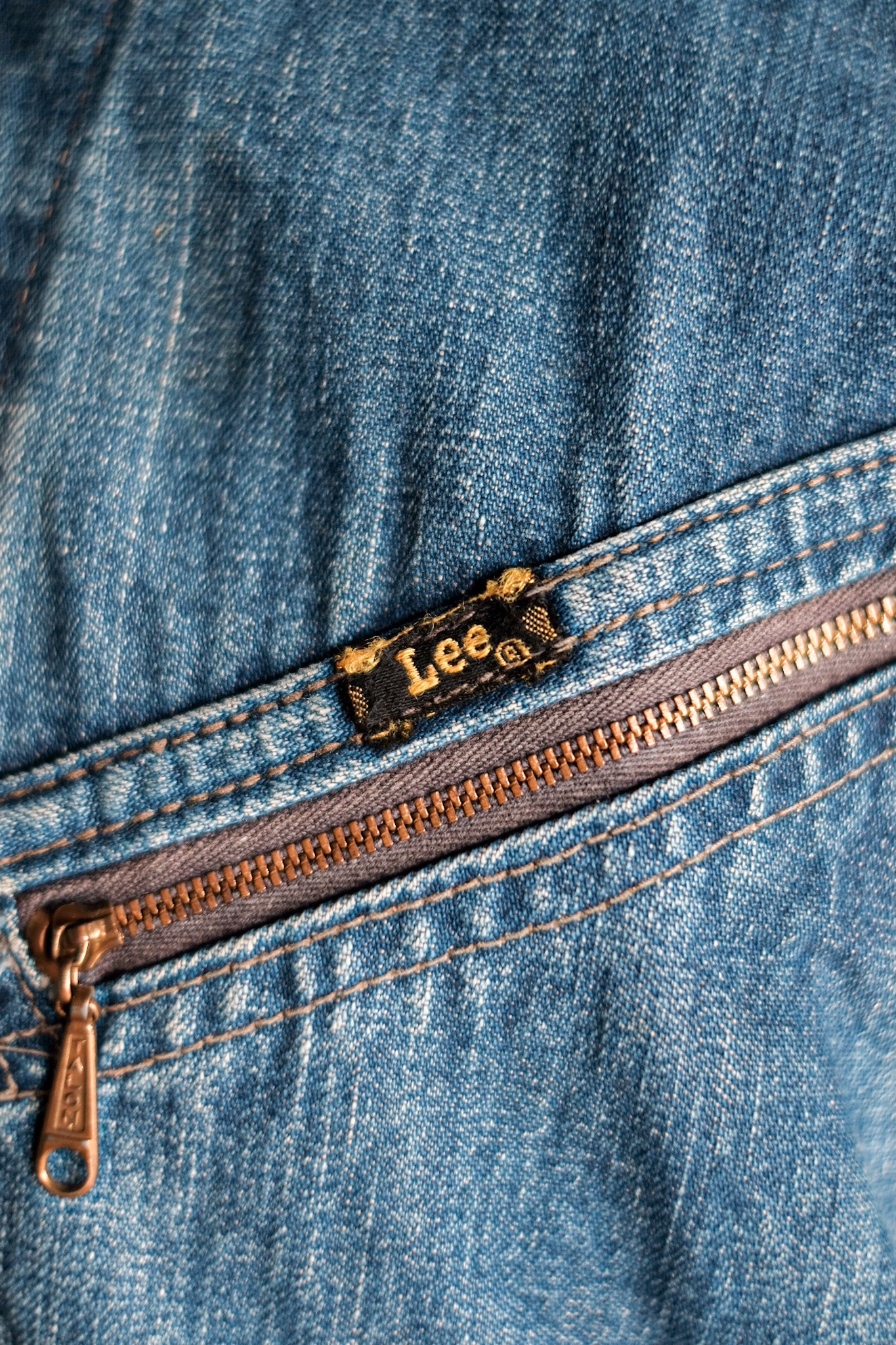 【~60's】Vintage LEE 91-B Denim Jacket Size.40R