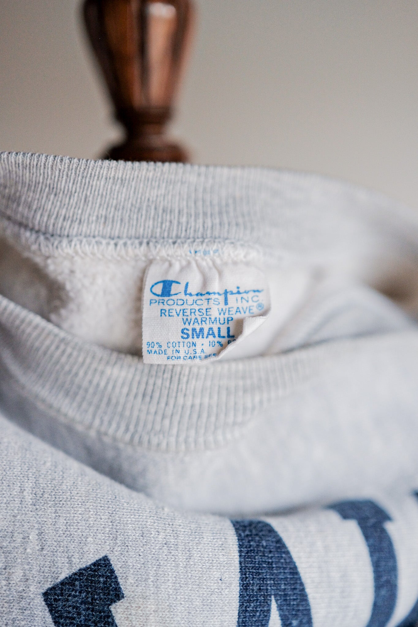 【~80's】Vintage Champion Reverse Weave Sweatshirt "USNA"