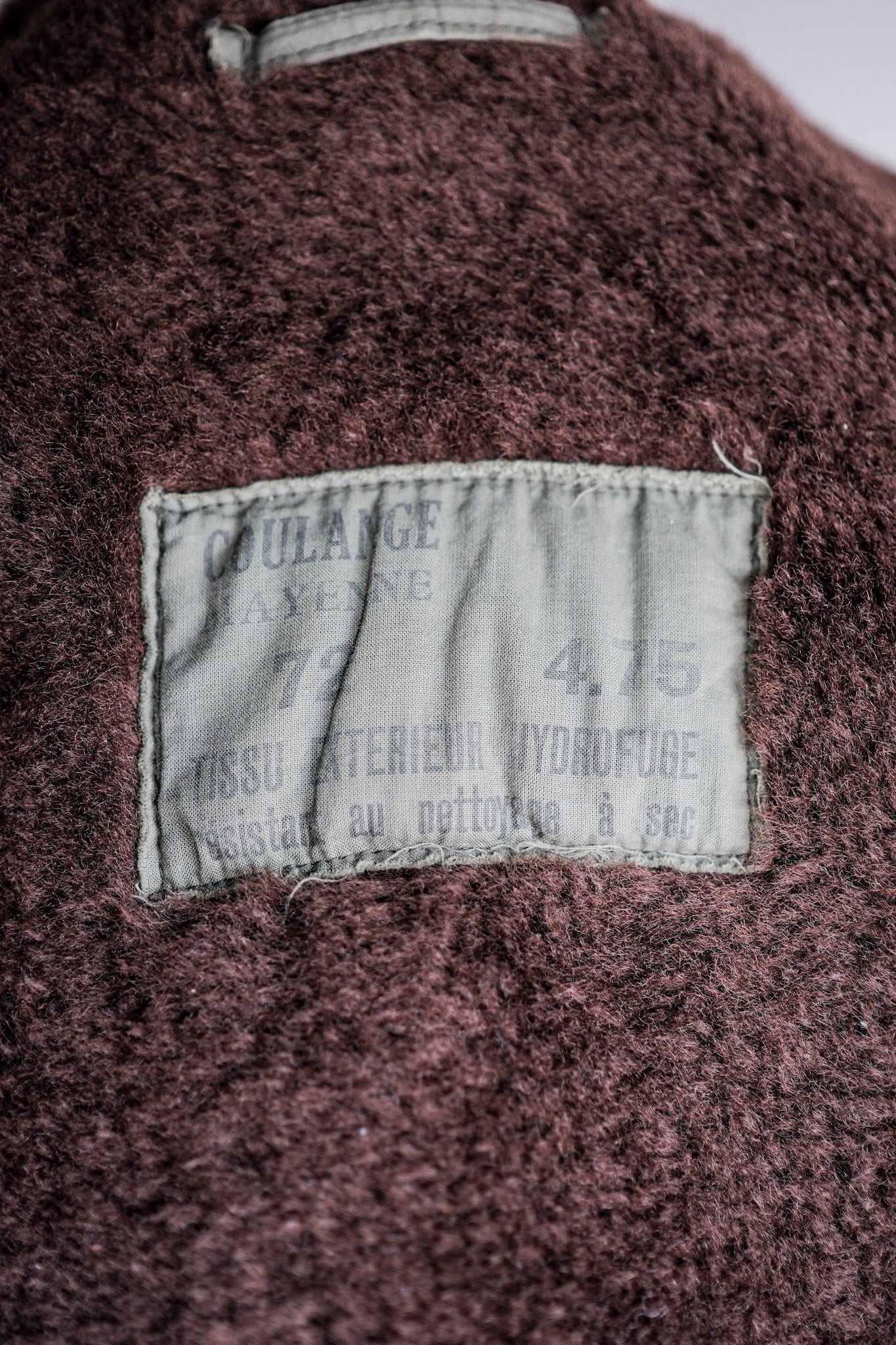 【~60's】French Navy Marine Nationale Deck Jacket