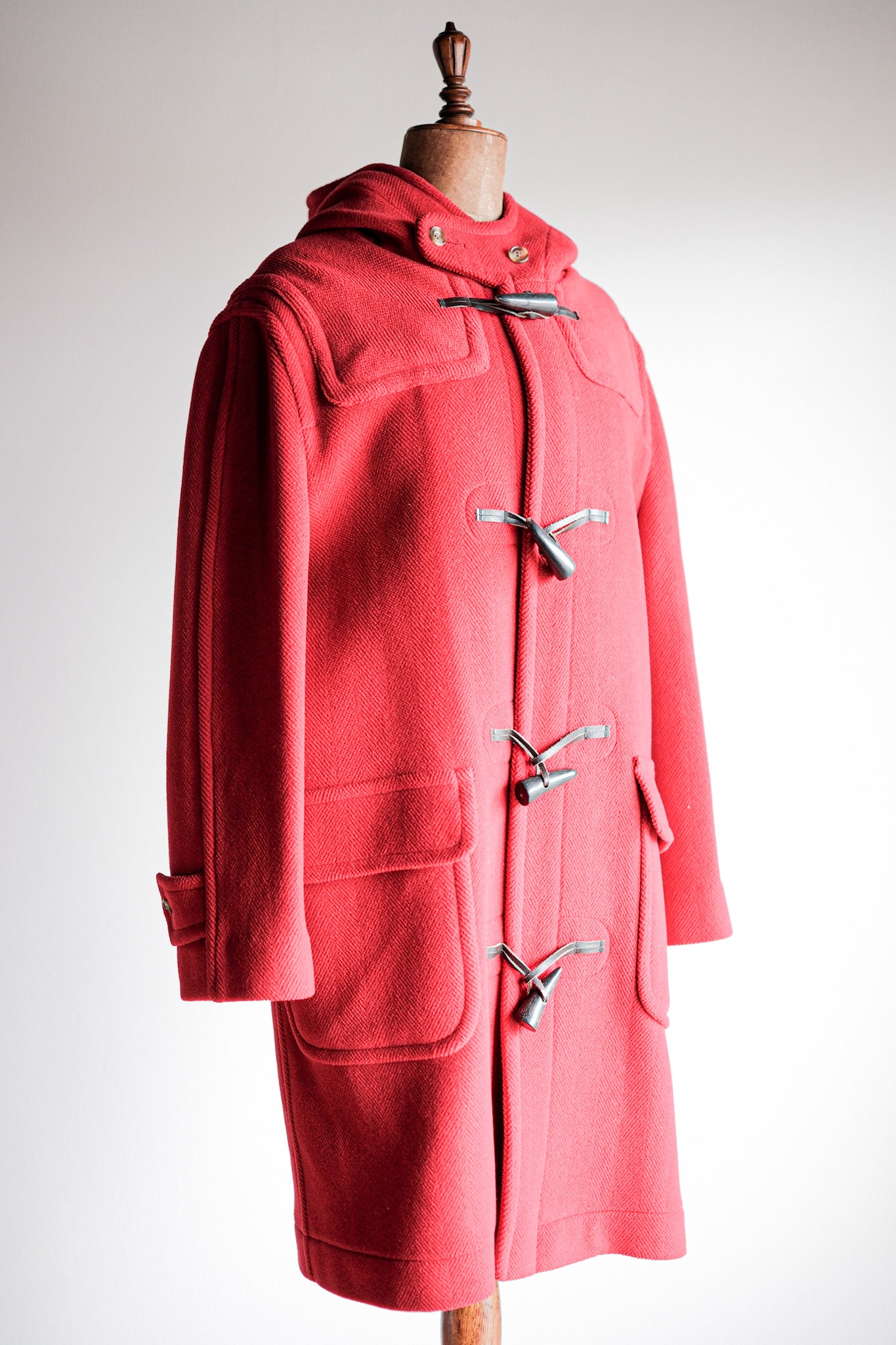 【~90's】OLD ENGLAND PARIS Wool Duffle Coat "Moorbrook"