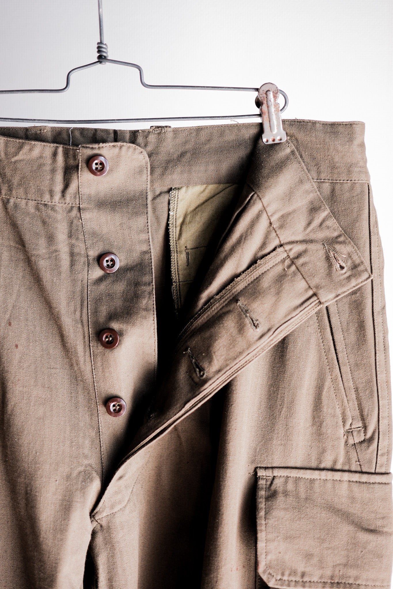 【~60's】French Army M47 Field Trousers Size.25 "Dead Stock"