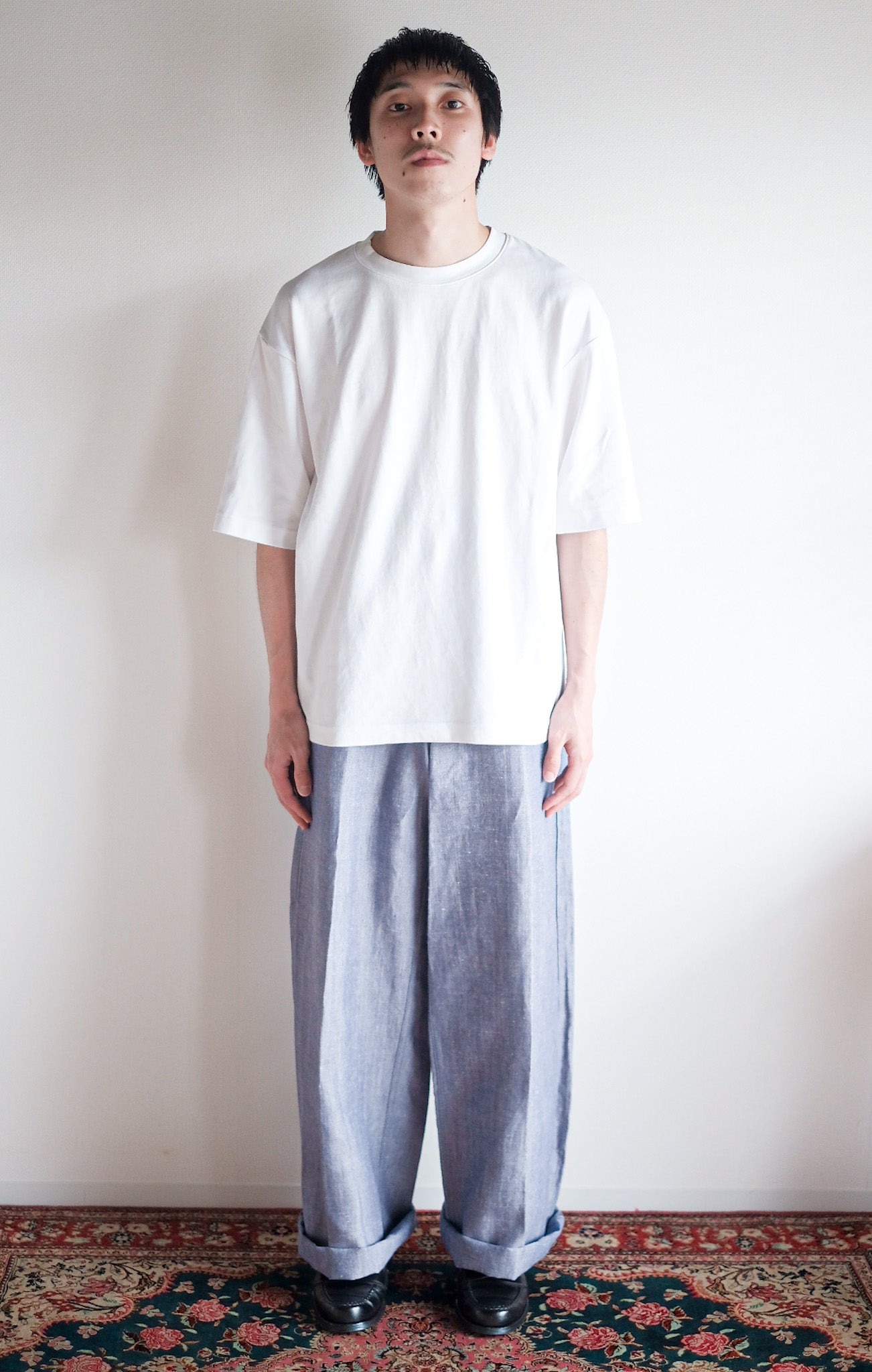 【~50's】French Navy Ramie Linen Sailor Pant "Dead Stock"