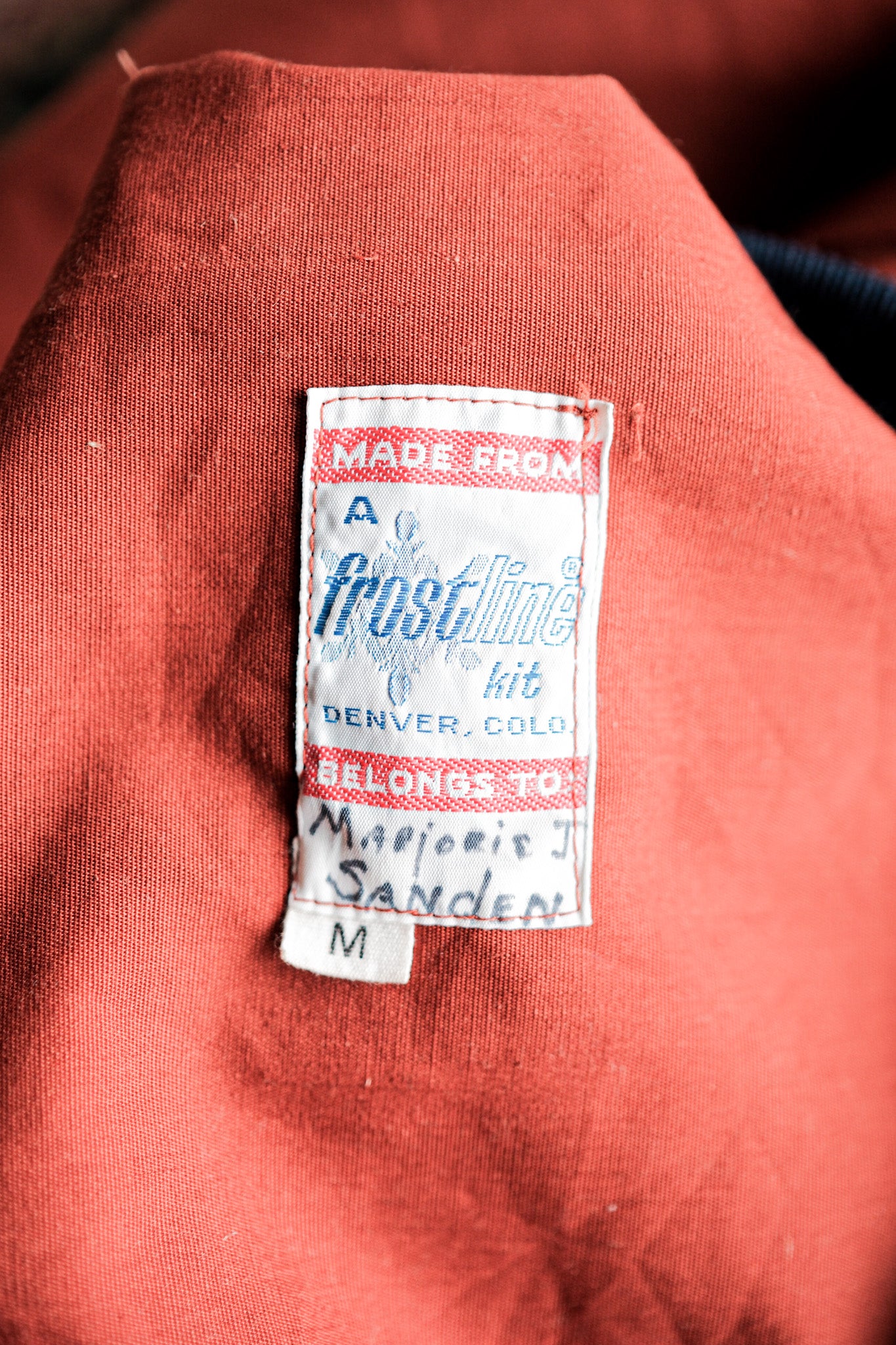 【~70's】American Vintage Cotton × Polyester Smock Size.M